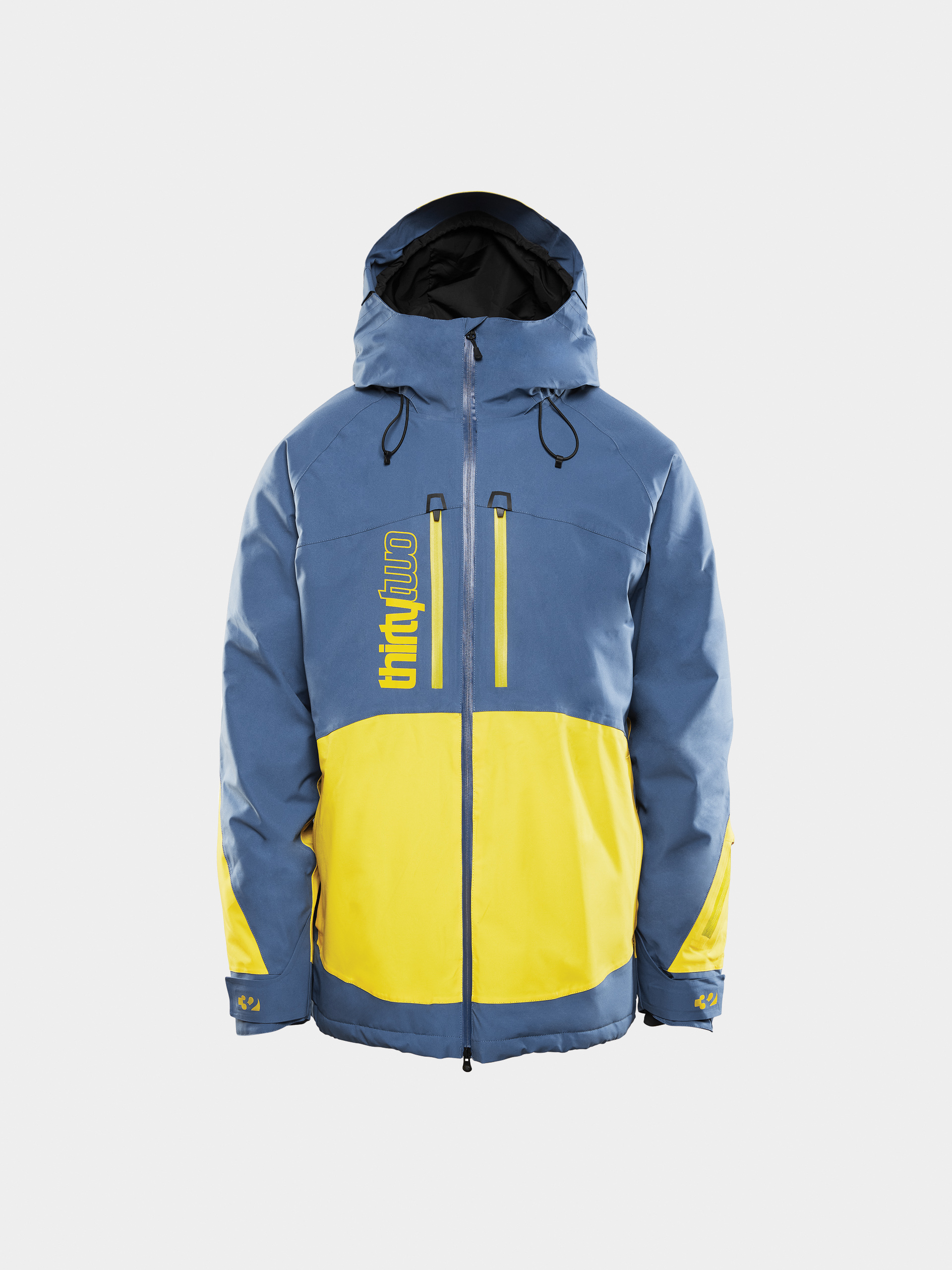 Mens ThirtyTwo Lashed Insulated Snowboard jacket (blue/yellow)