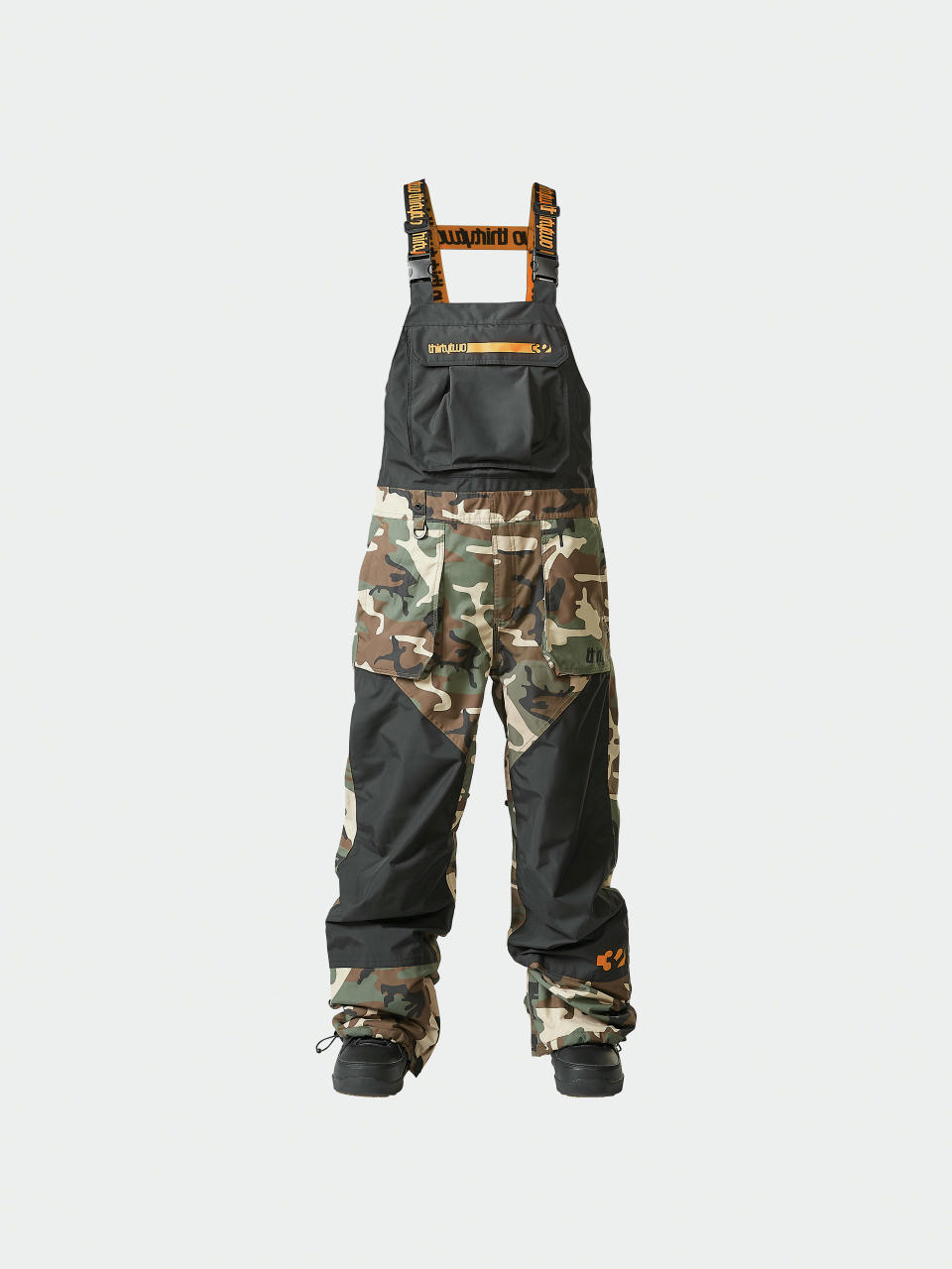 ThirtyTwo Basement Bib Snowboardhose (black/camo)