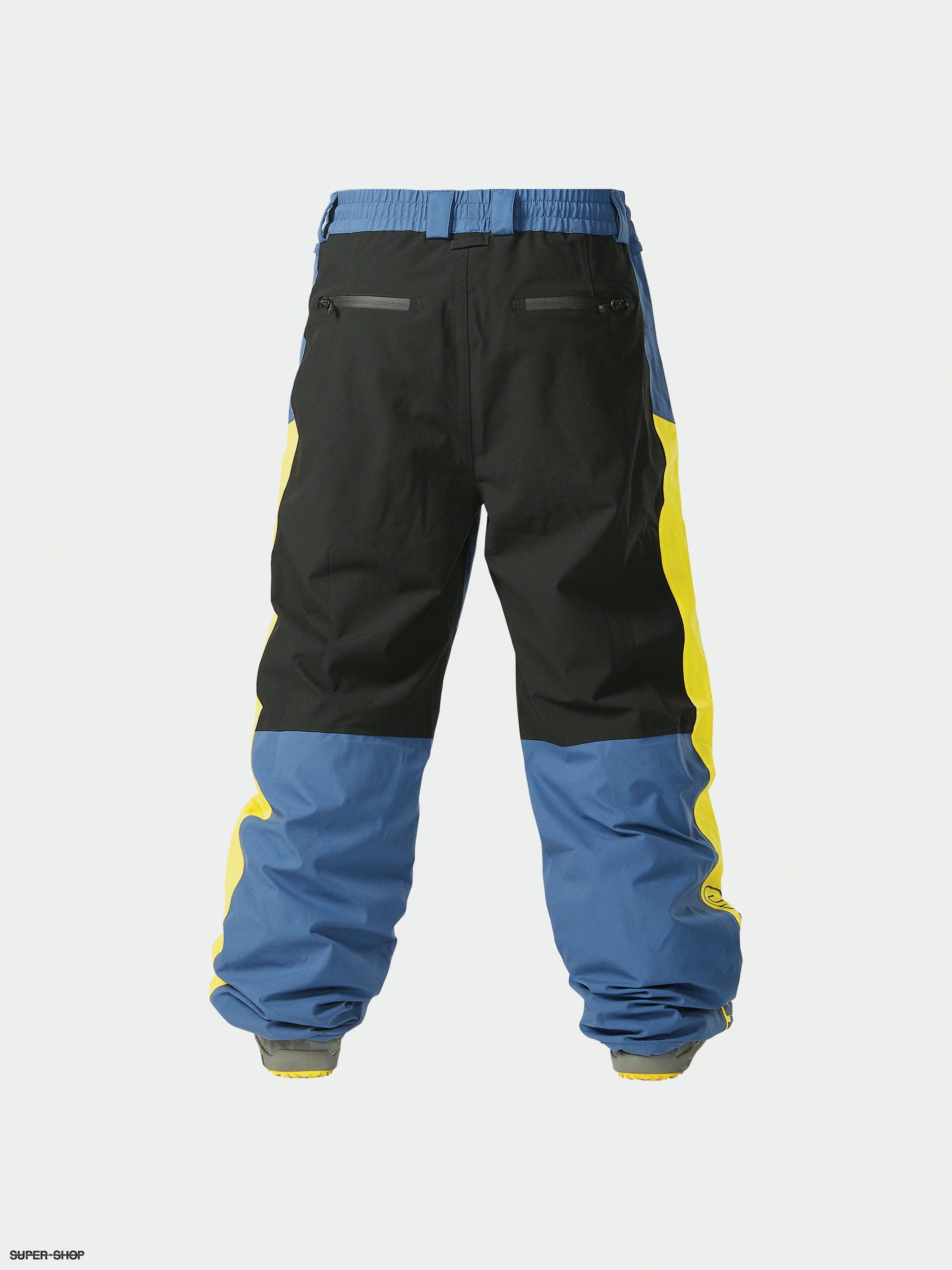 Blue and clearance yellow pants