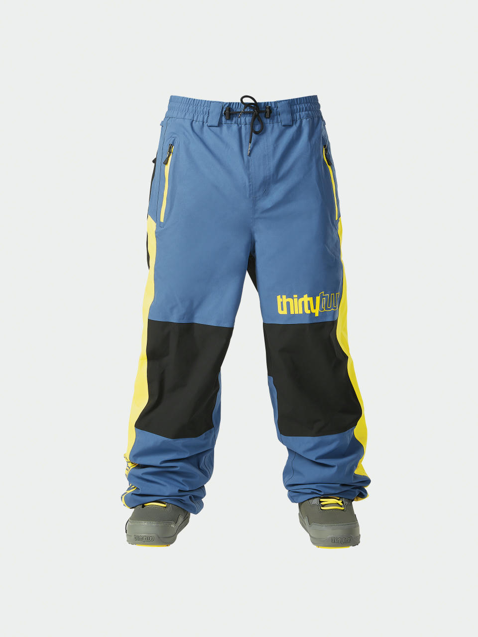 Mens ThirtyTwo Sweeper Snowboard pants (blue/yellow)