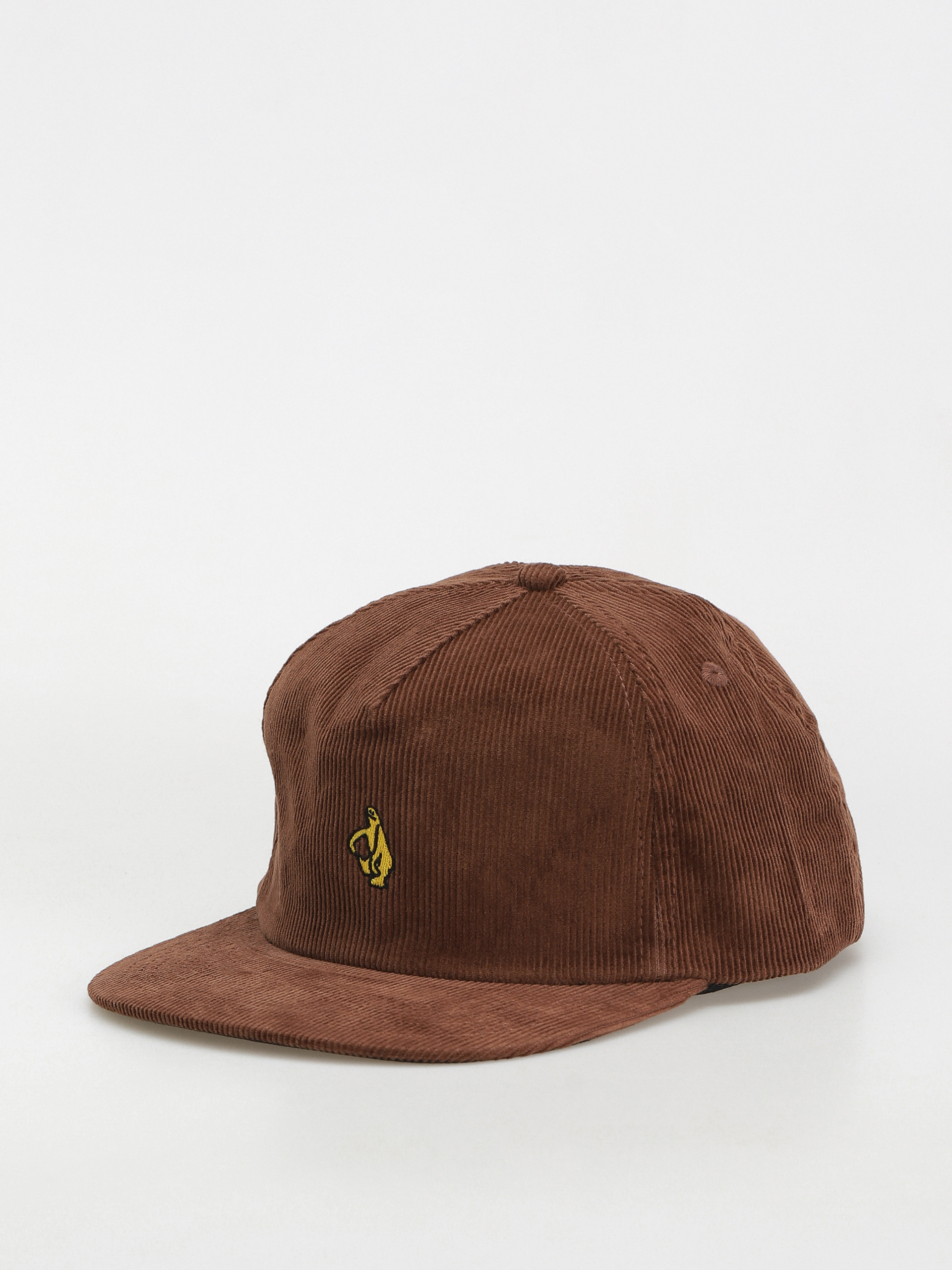 Krooked Adj Shmoo Snapback Cap (brown/gold)