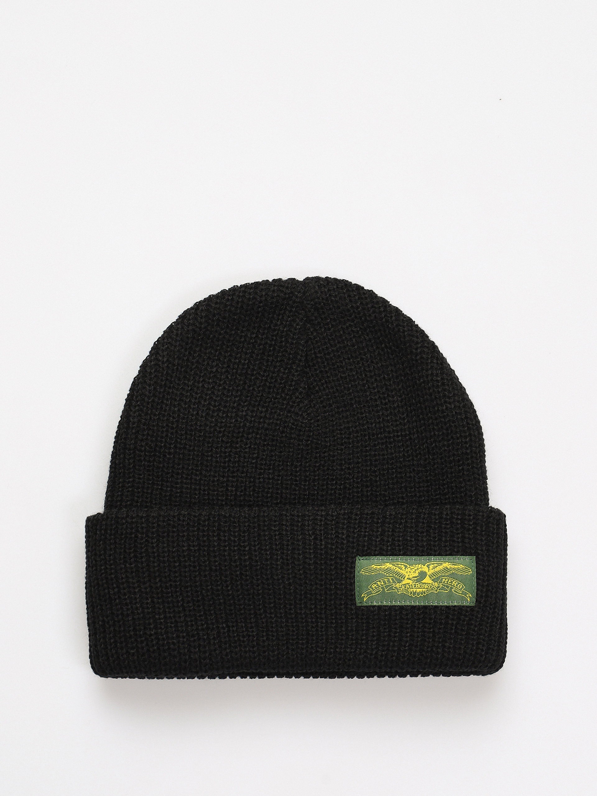 Antihero Stock Eglelabl Beanie Mütze (black/yellow)
