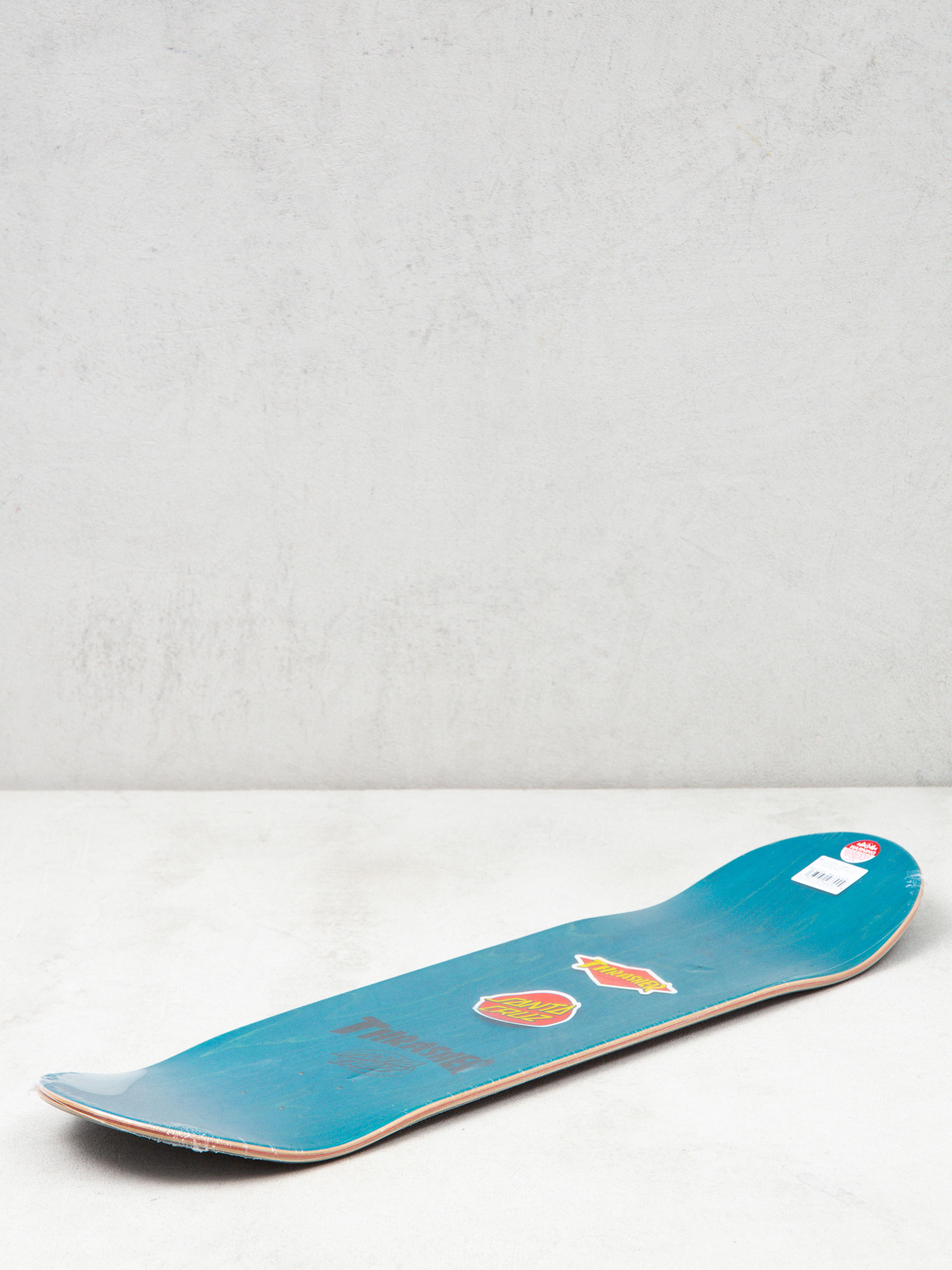 Santa Cruz X Thrasher Screaming Flame Logo Deck (black)