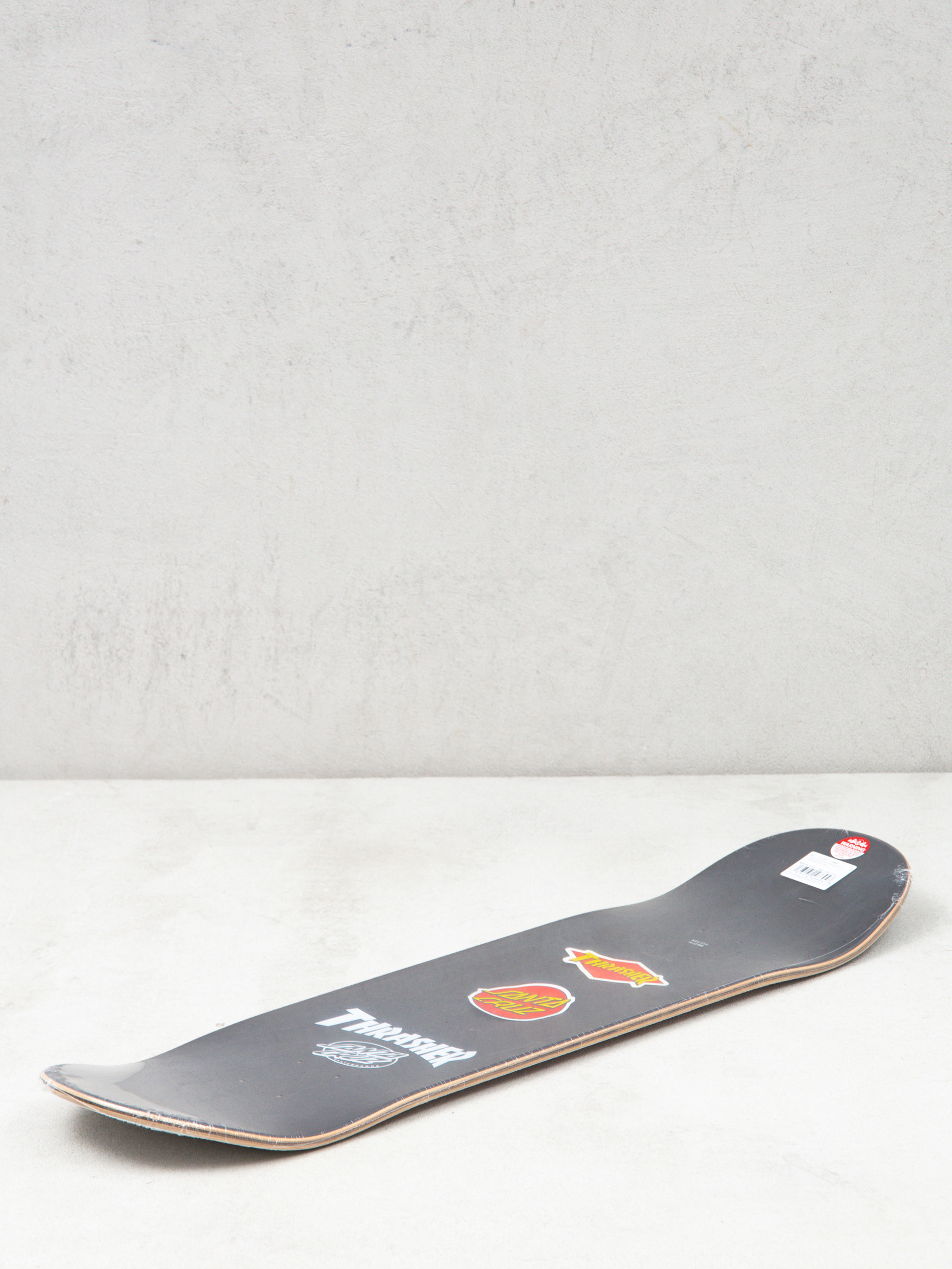 Santa Cruz X Thrasher Screaming Flame Logo Deck (white)