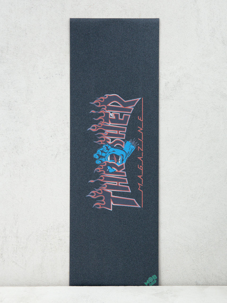 Santa Cruz X Thrasher Screaming Flame Logo Griptape (black)