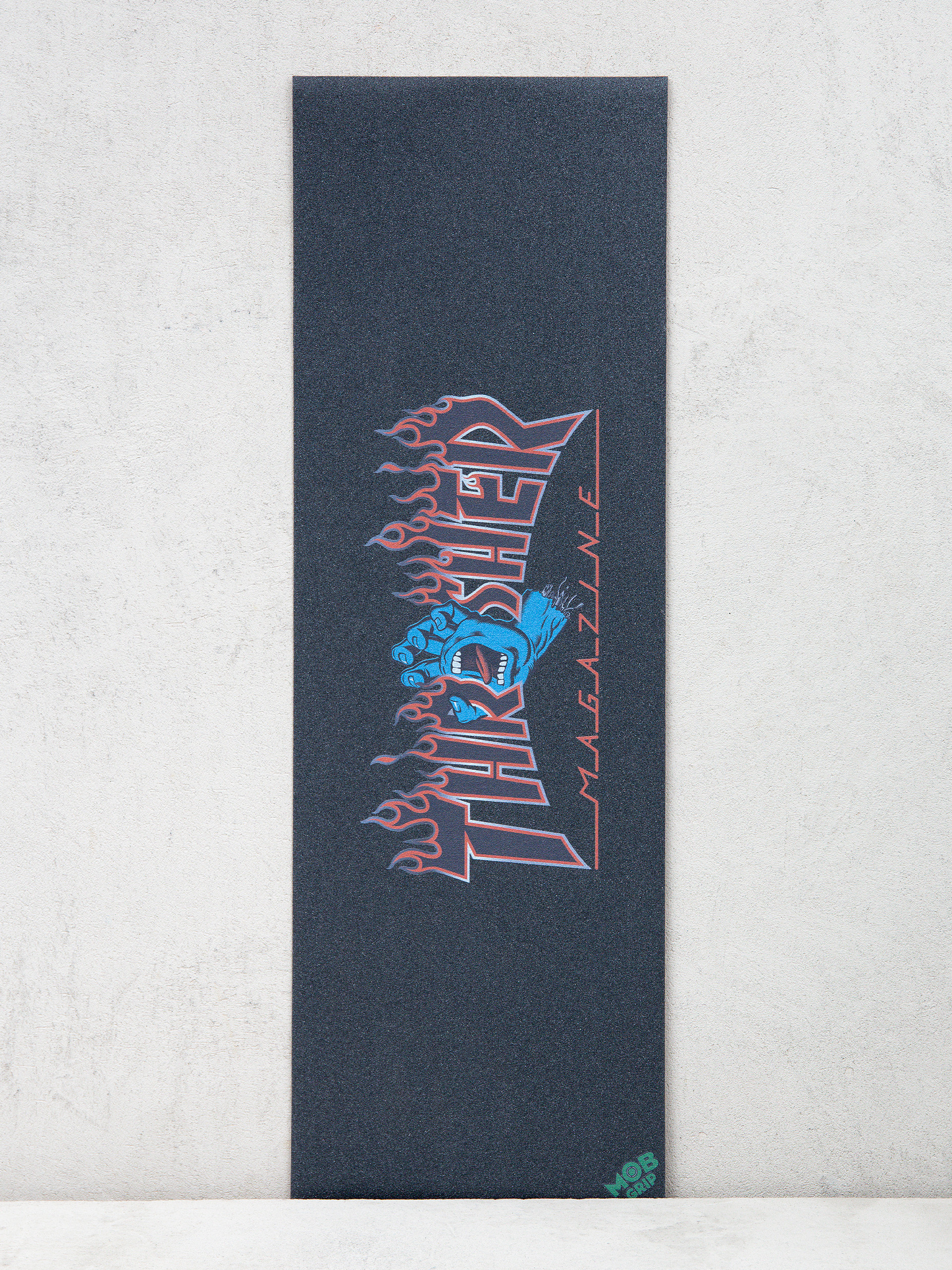 Santa Cruz X Thrasher Screaming Flame Logo Griptape (black)