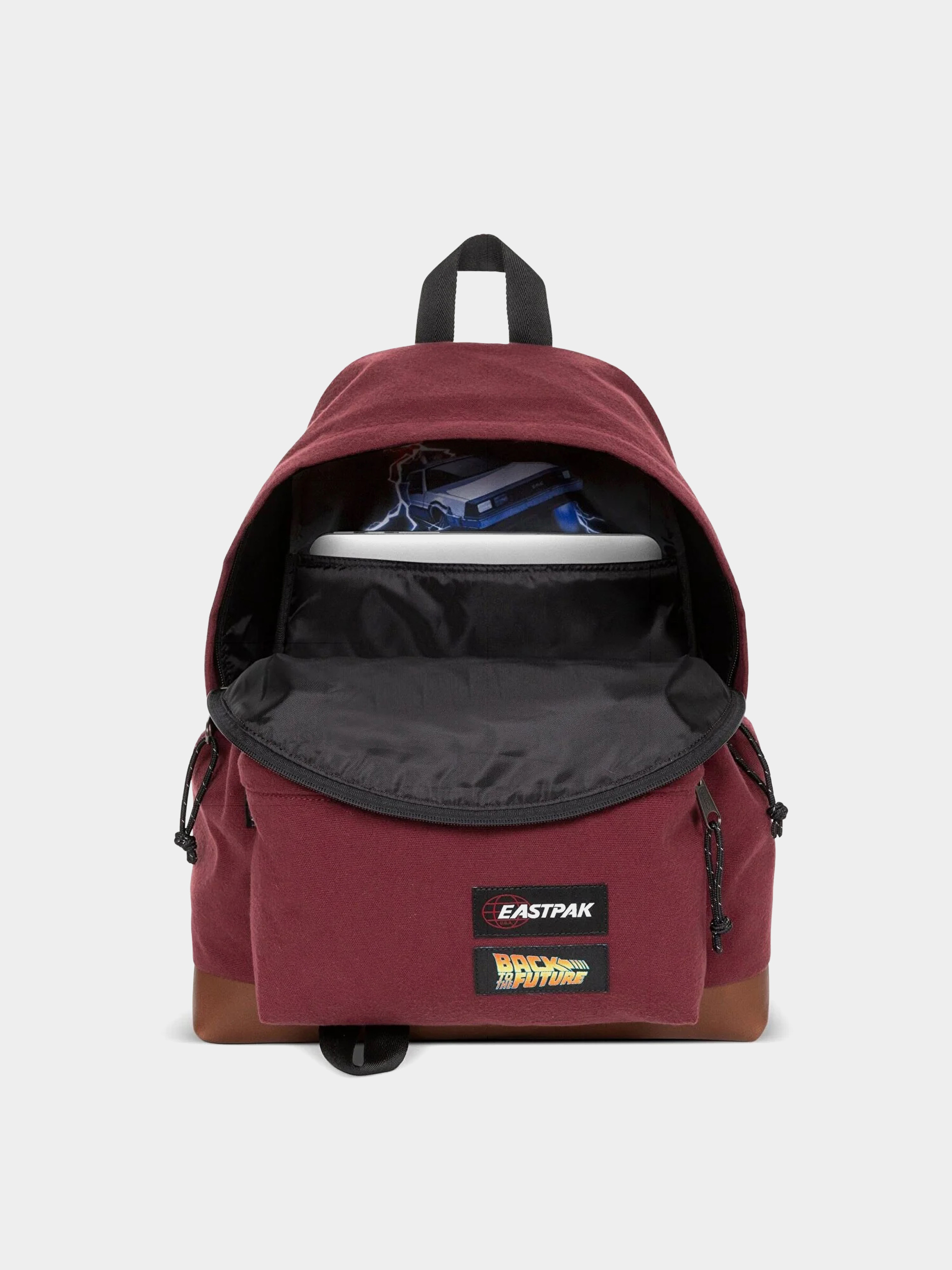 Eastpak X Back To The Future Padded Mcfly Backpack (bttf burgundy)