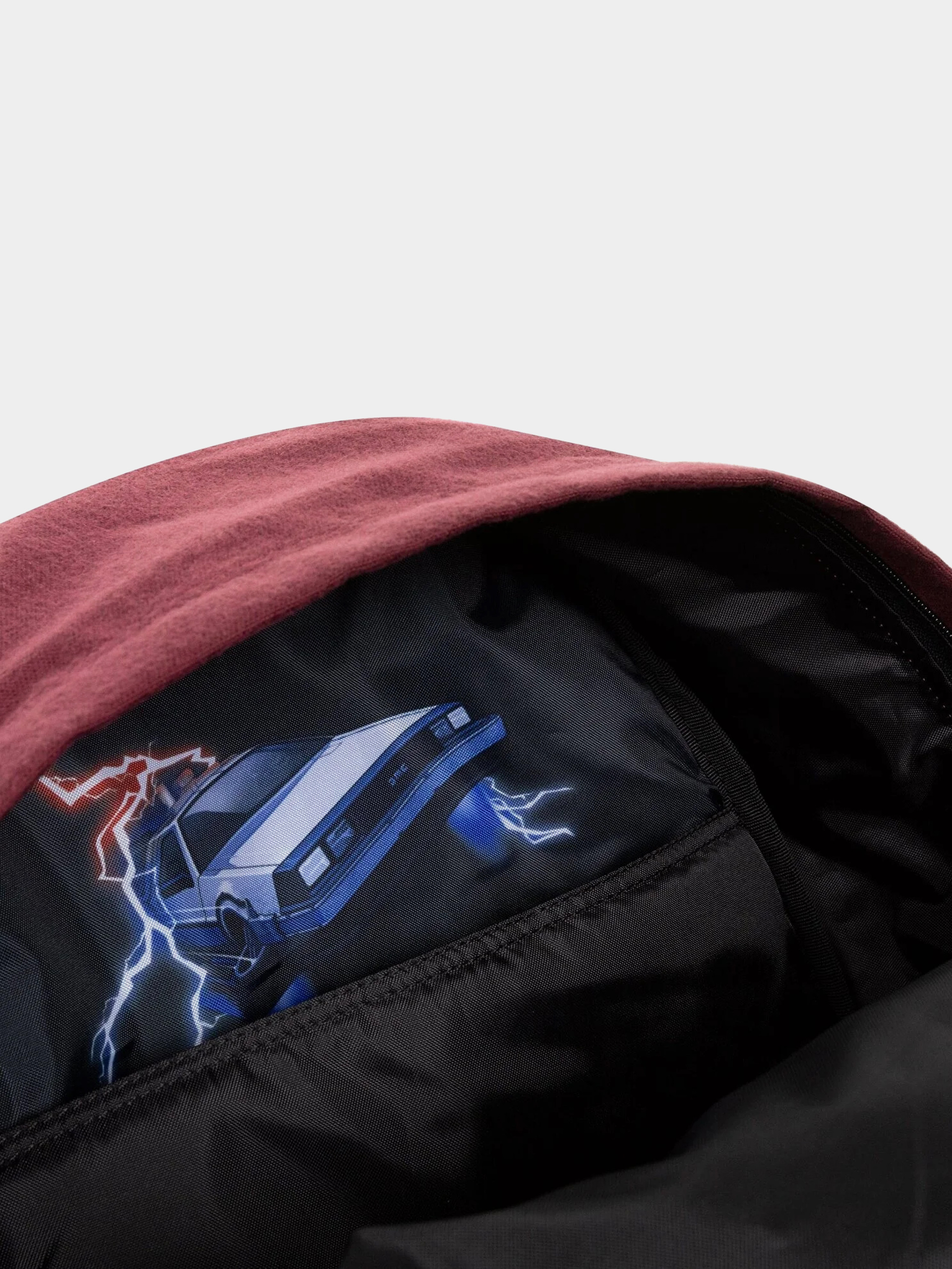 Eastpak X Back To The Future Padded Mcfly Backpack (bttf burgundy)