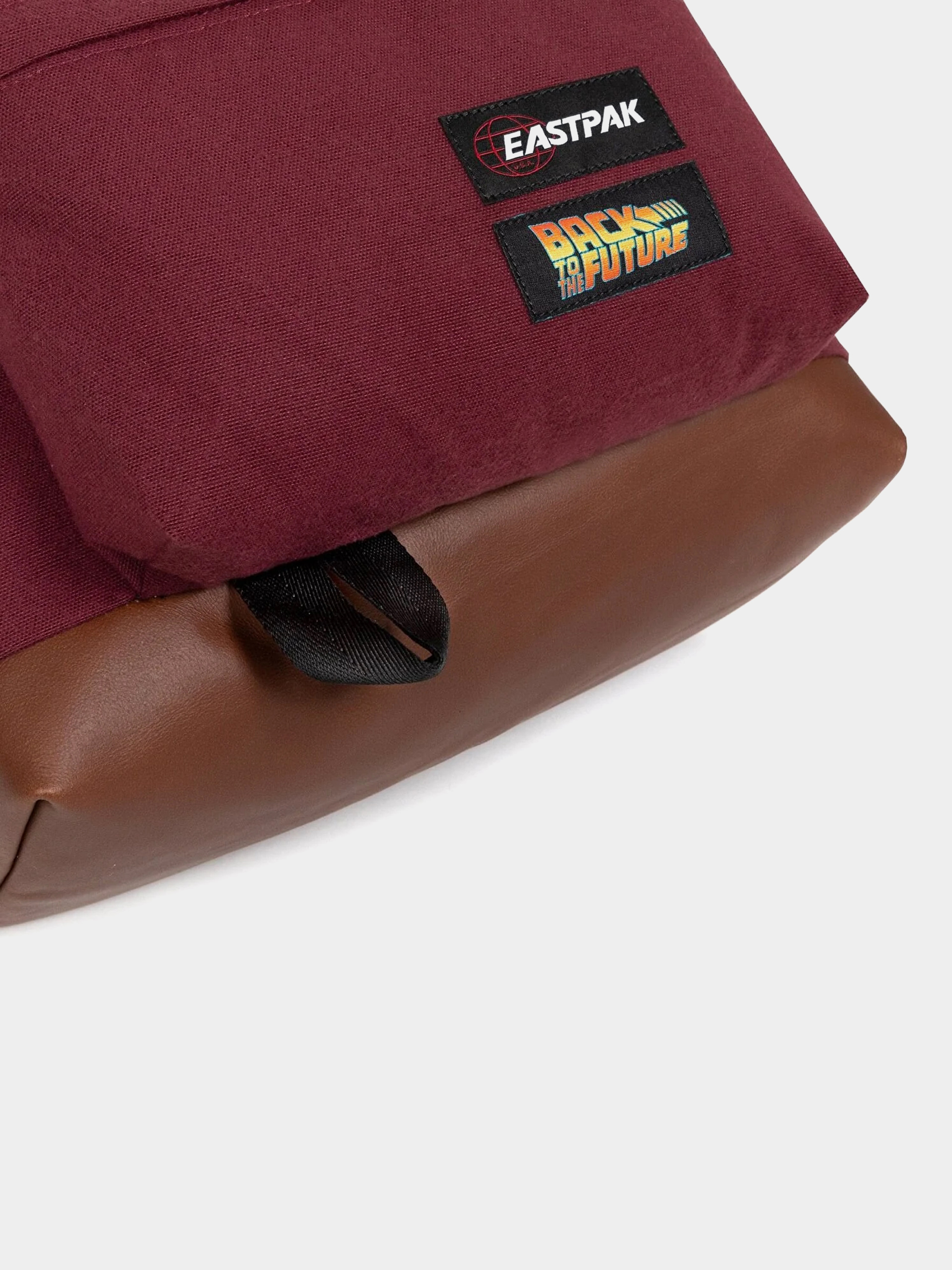 Eastpak X Back To The Future Padded Mcfly Backpack (bttf burgundy)