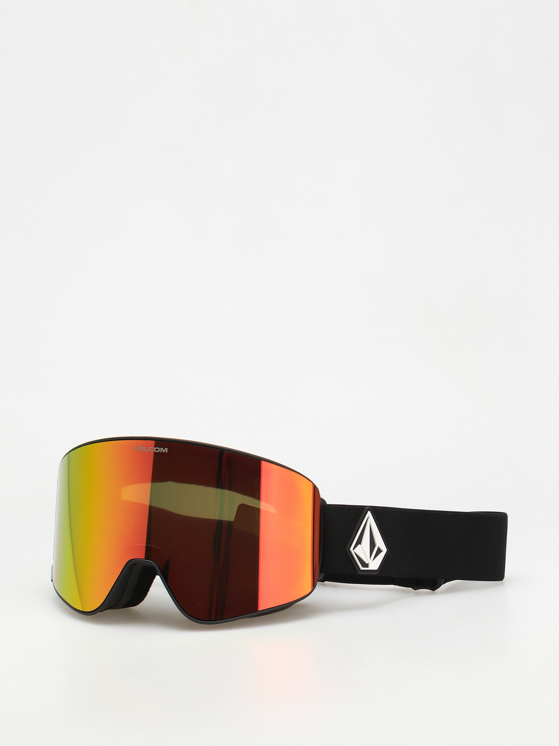 Volcom Odyssey Goggles (matte black/red chrome+bl yellow)