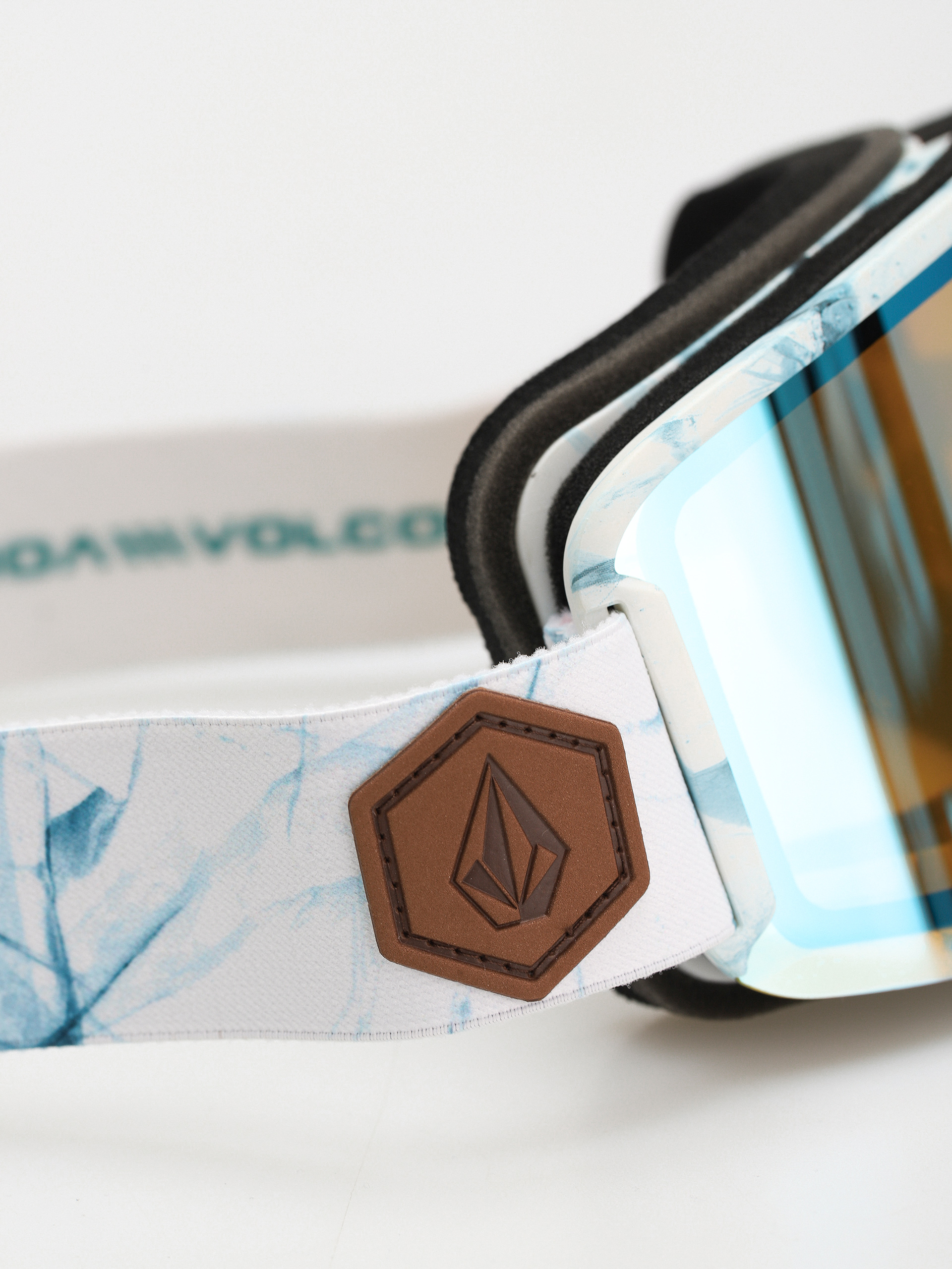 Volcom Garden Goggles (white ice/ice chrome+bl dark grey)