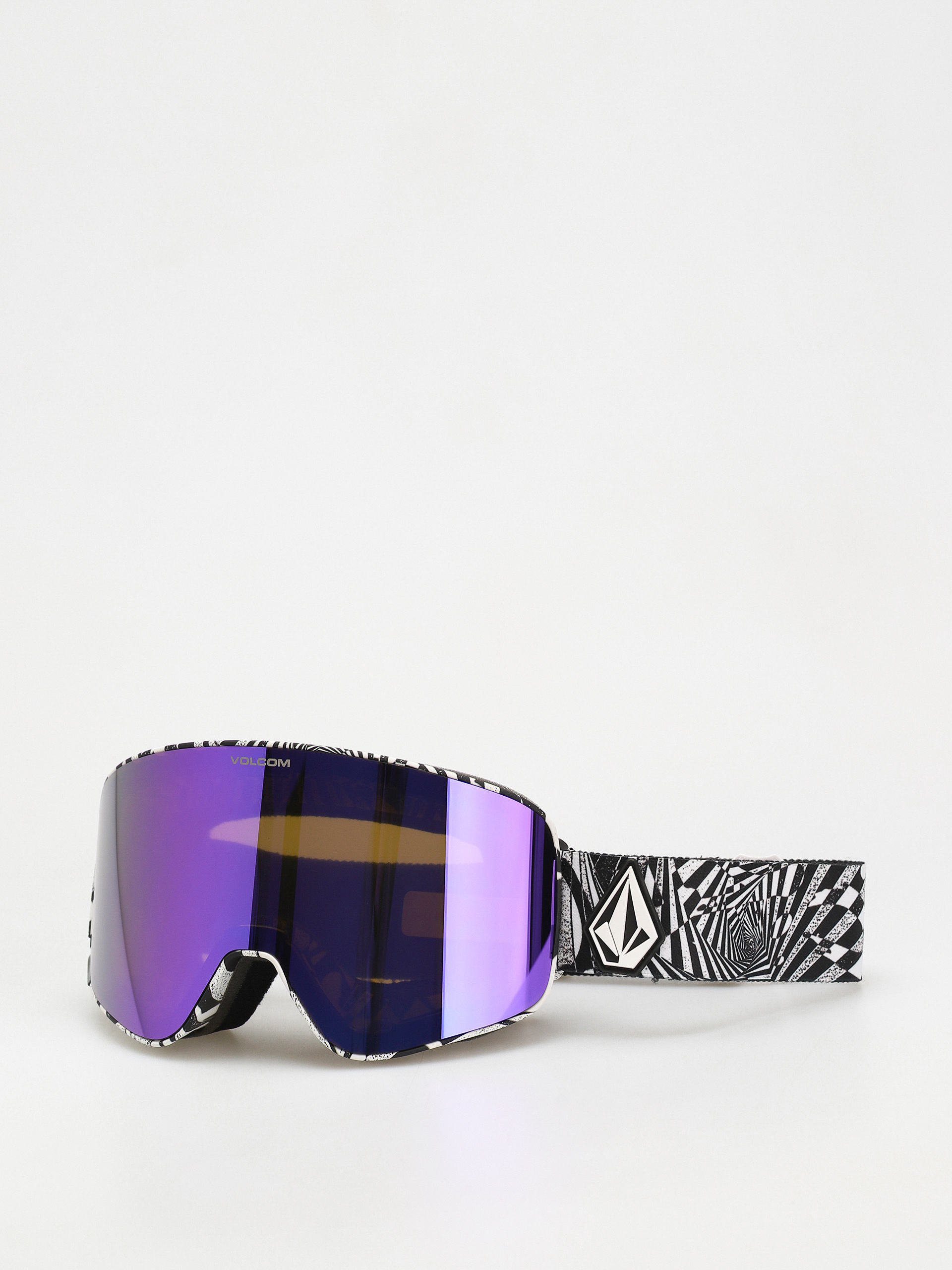 Volcom Odyssey Goggles (op art/purple/purple chrome+bl yellow)