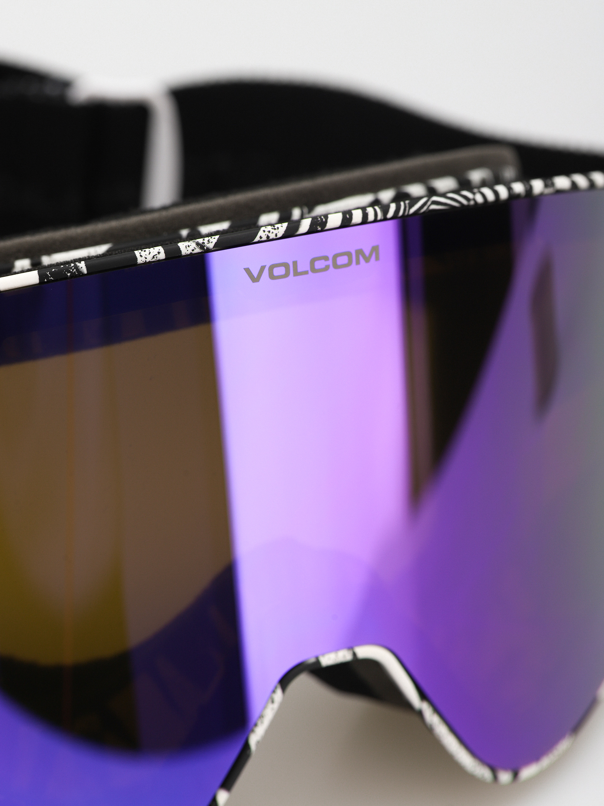 Volcom Odyssey Goggles (op art/purple/purple chrome+bl yellow)