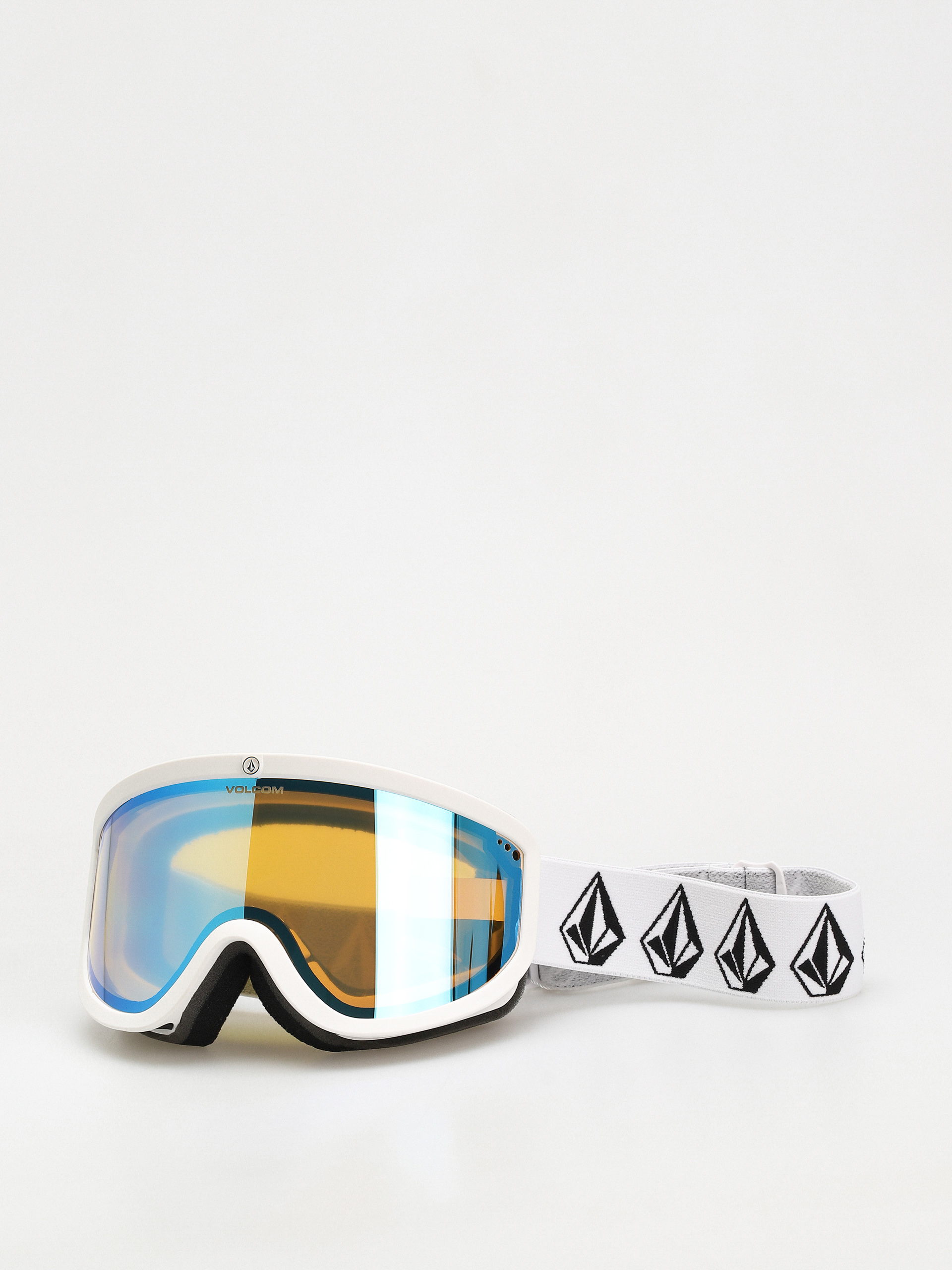 Volcom Footprints Goggles (matte white stone/ice chrome+bl dark grey)