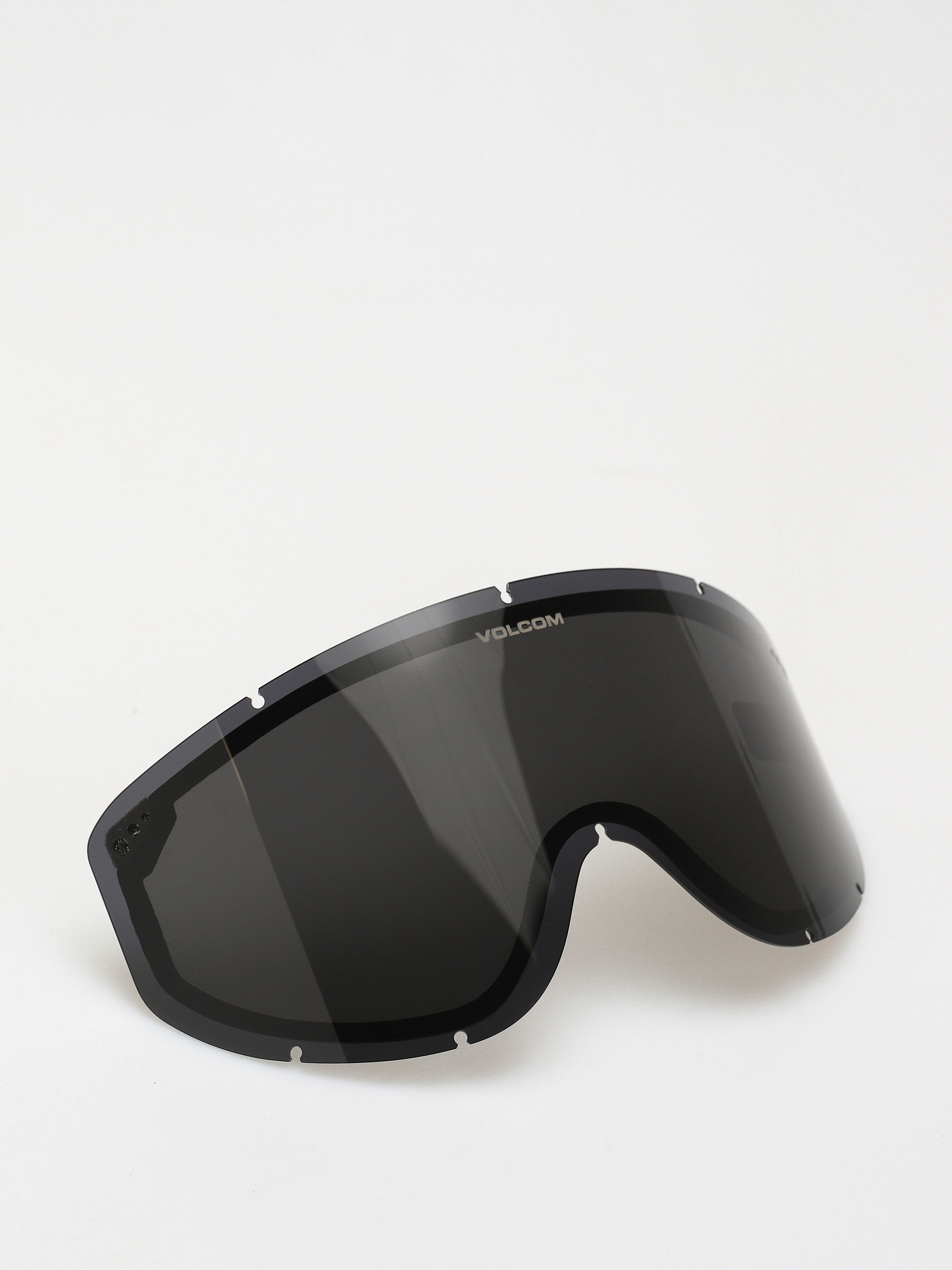 Volcom Footprints Snowboardbrille (matte white stone/ice chrome+bl dark grey)