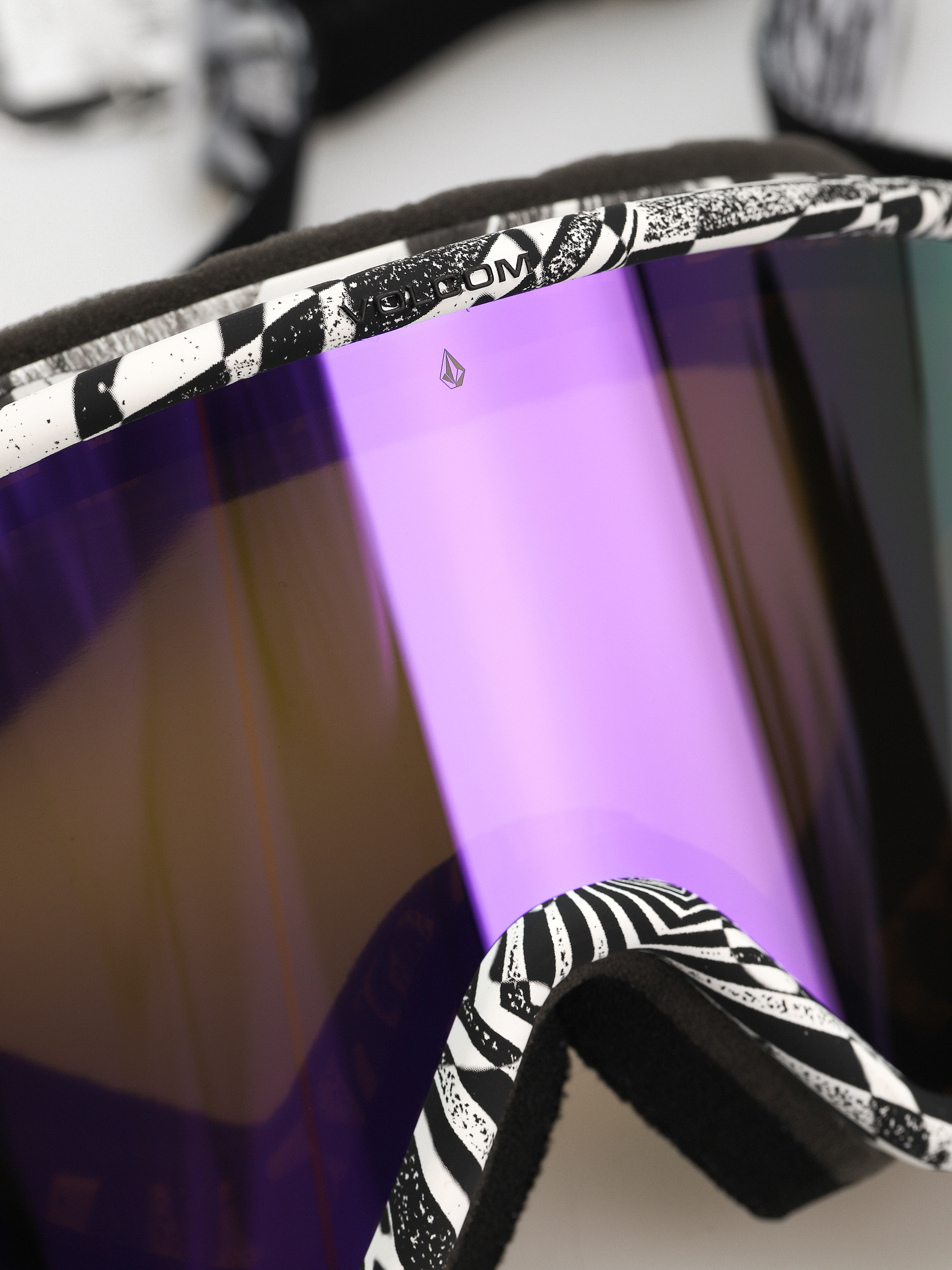 Volcom Yae Snowboardbrille (op art/purple chrome+bl yellow)