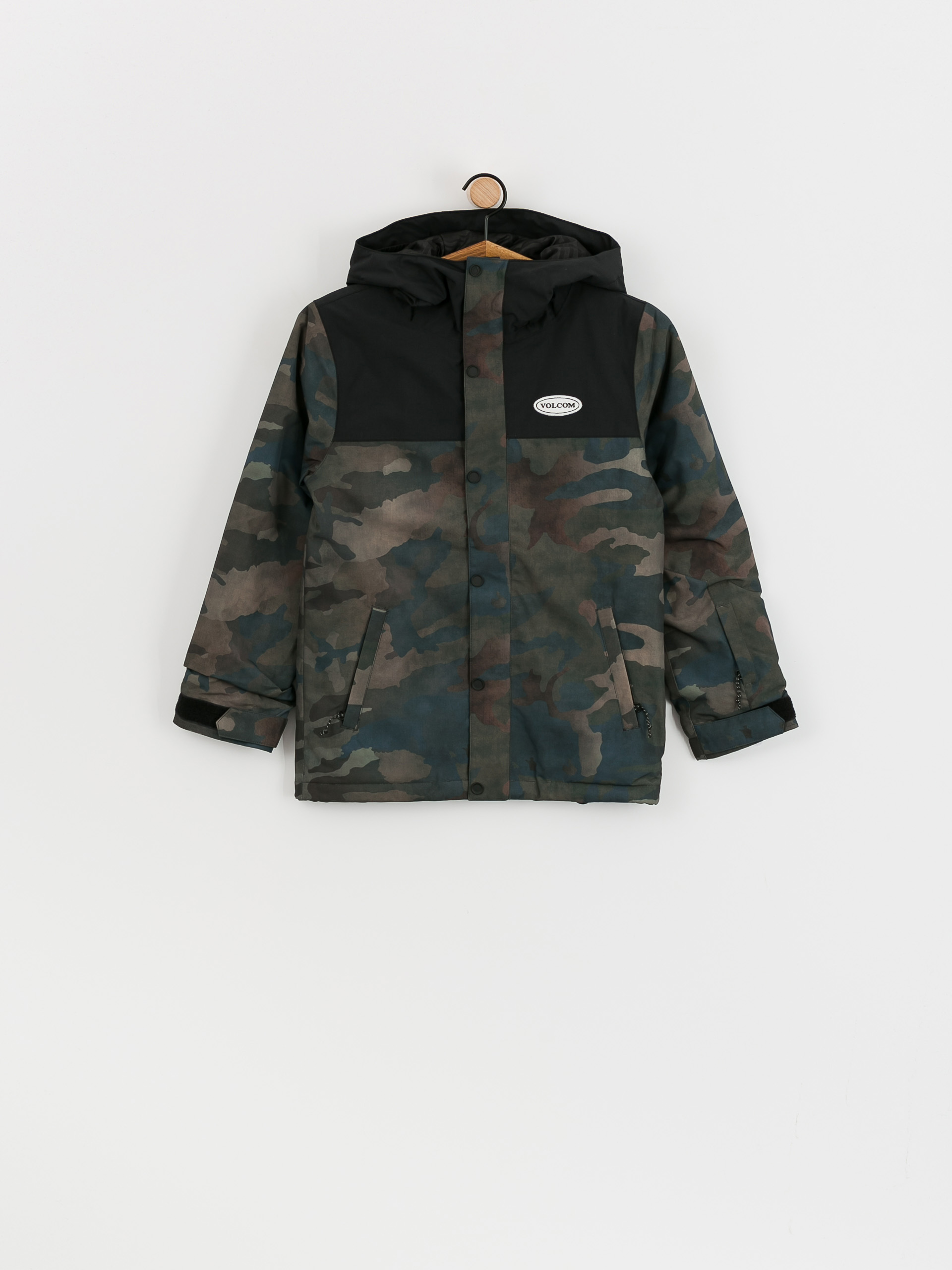 Volcom Stone.91 Ins JR Snowboardjacke (cloudwash camo)