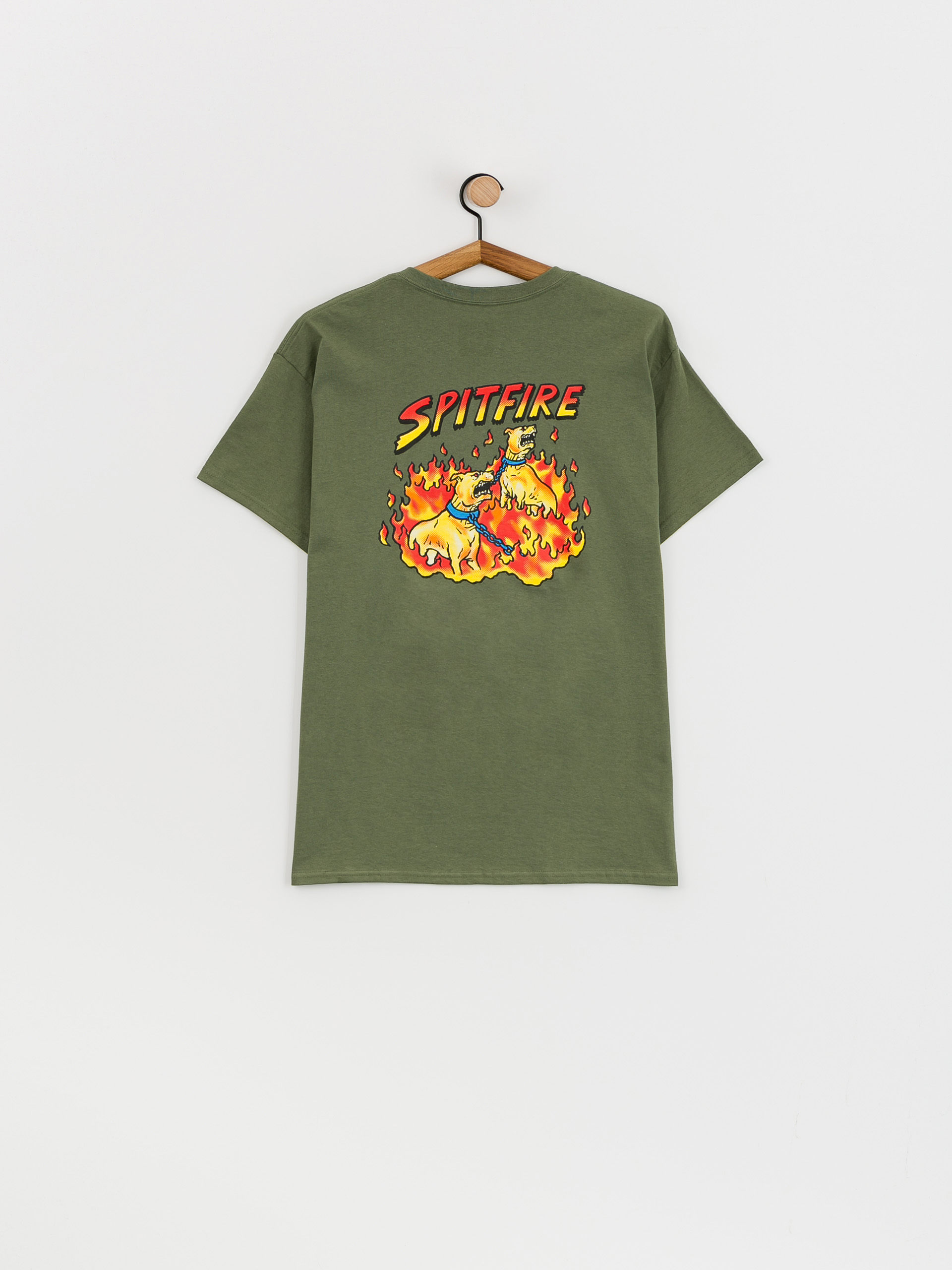Spitfire Hell Hounds T-Shirt (military green)