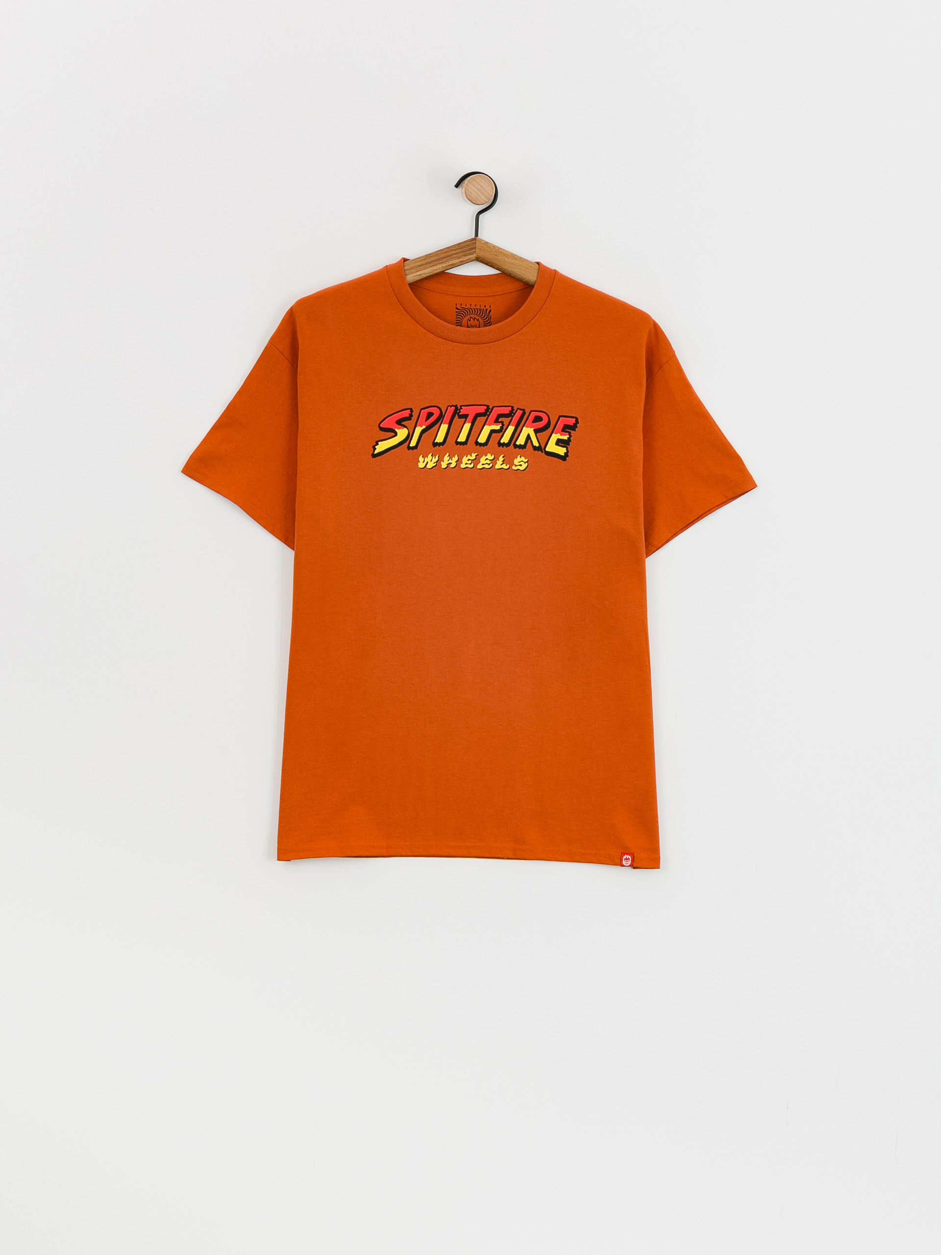 Spitfire Hl Hounds Script T-Shirt (orange/multi)