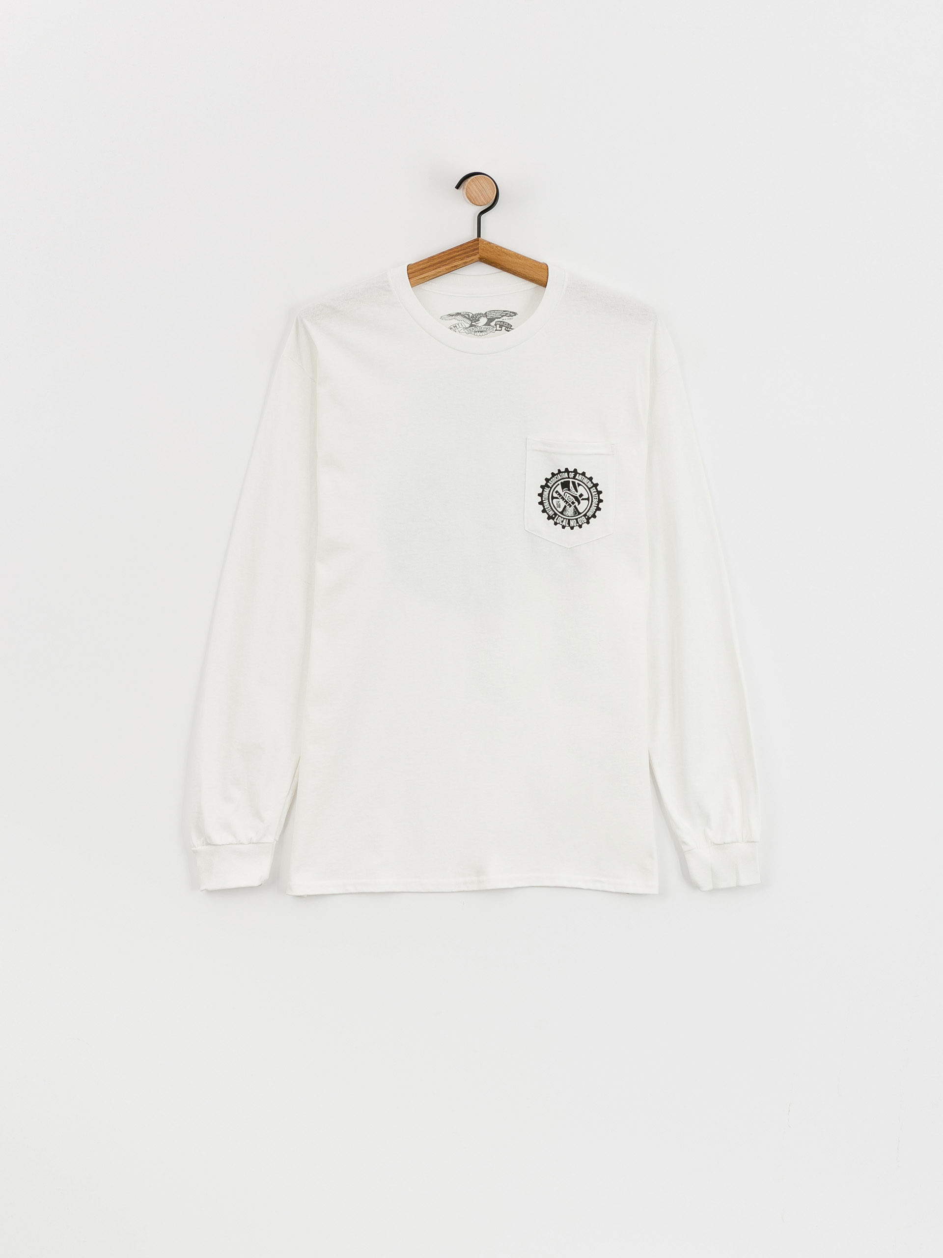 Antihero Pkt Union 18 Lcal Longsleeve (white/black)