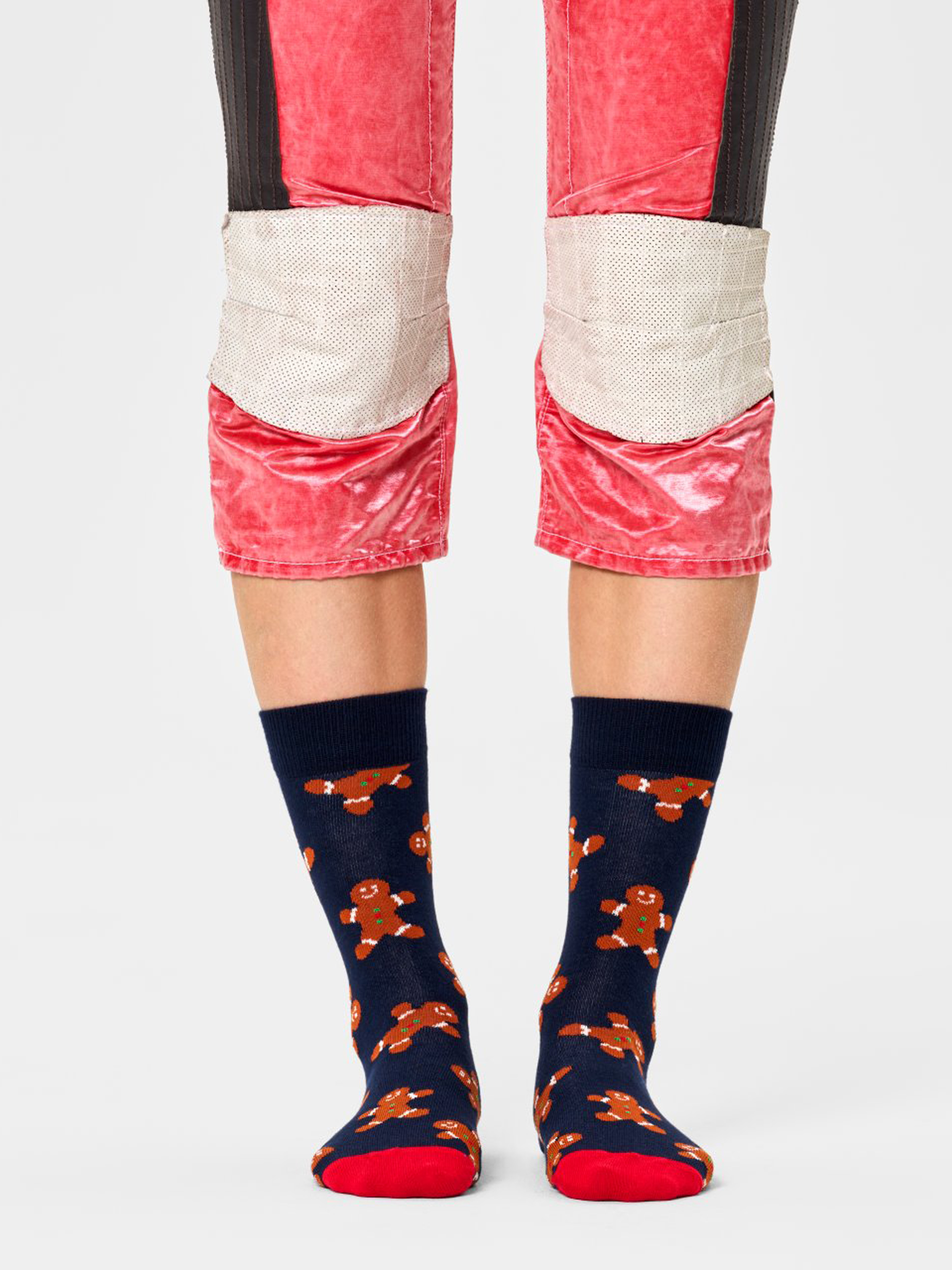 Happy Socks Holiday Singles Gingerbread Socken (navy)