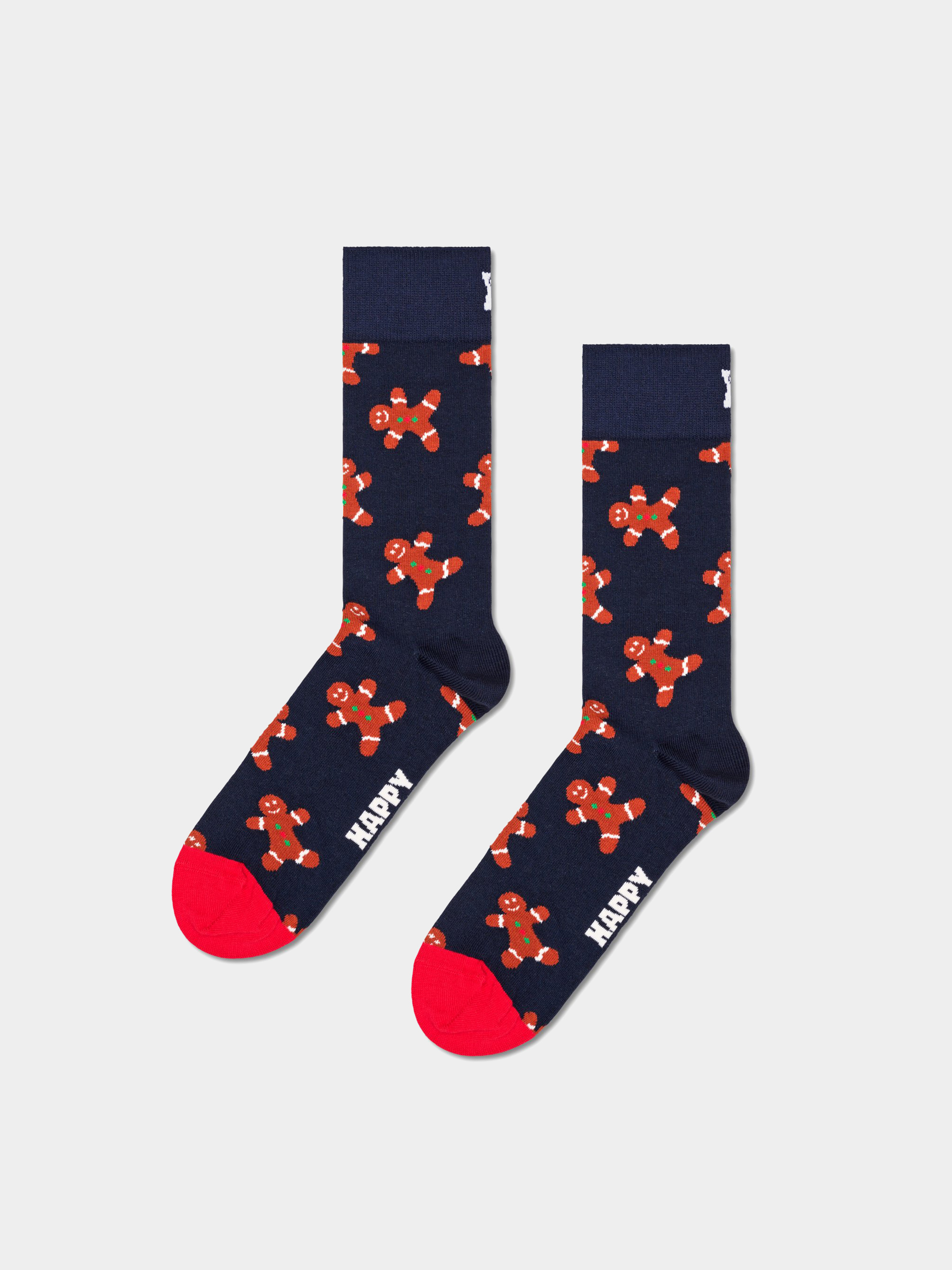 Happy Socks Holiday Singles Gingerbread Socks (navy)