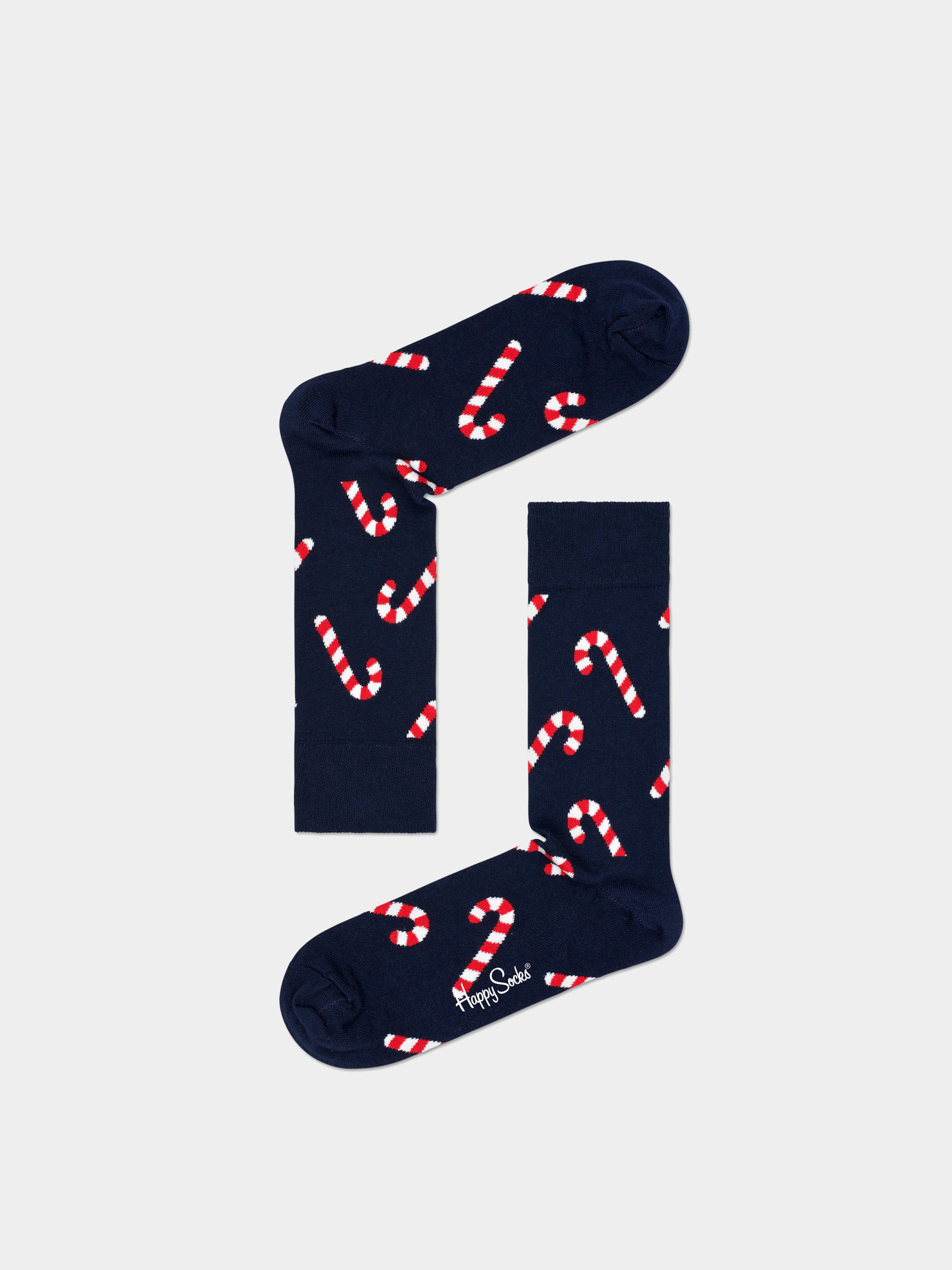 Happy Socks Candy Cane Socks (navy)
