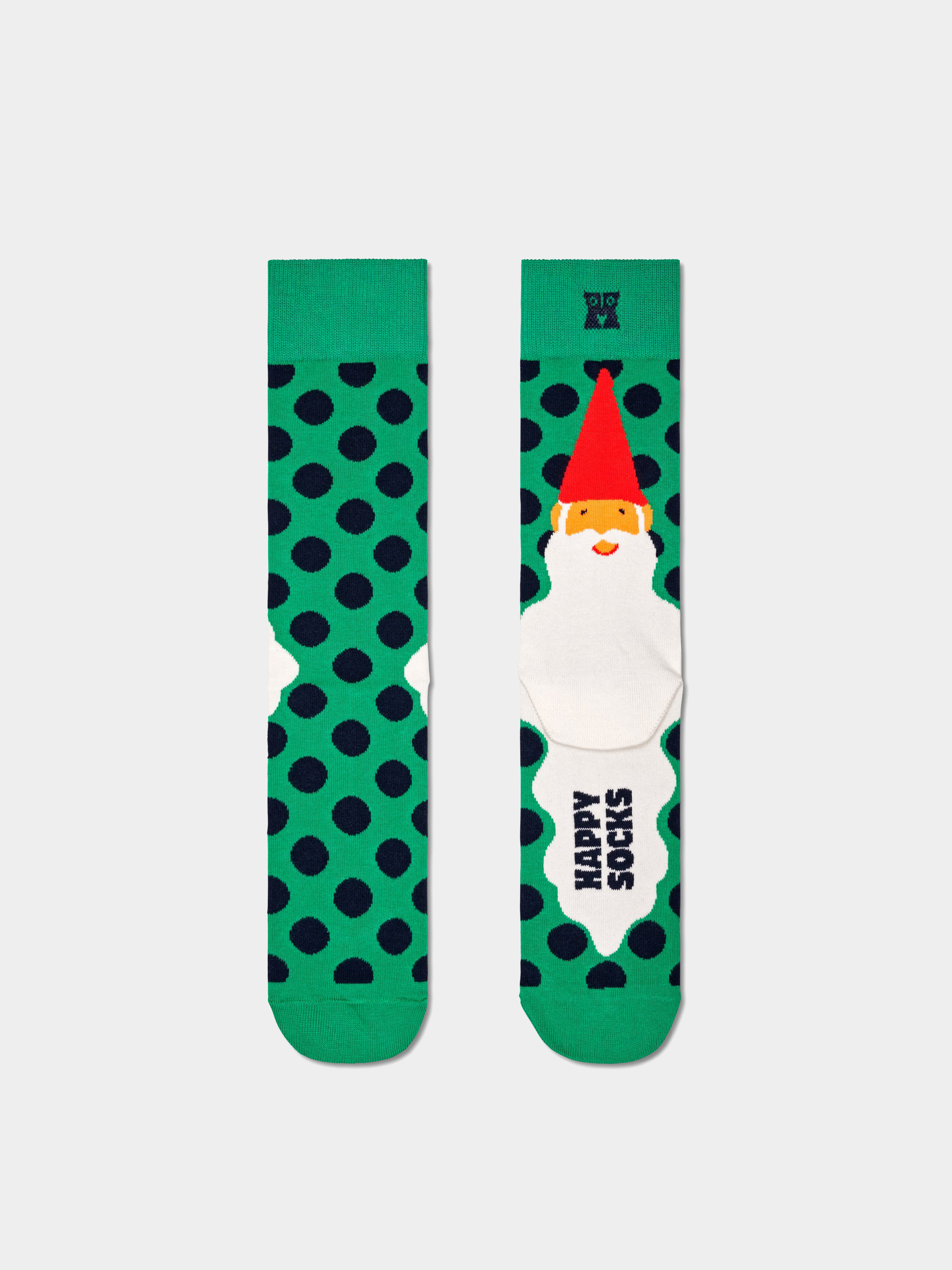 Happy Socks Santa's Beard Socken (green)