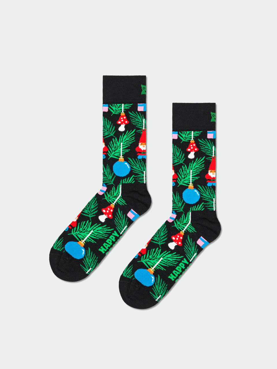 Happy Socks Christmas Tree Decoration Socken (black)