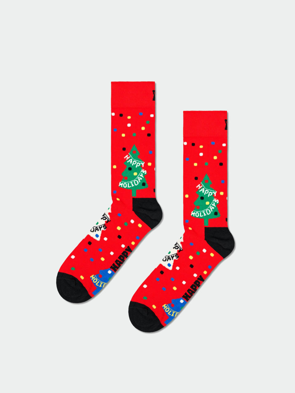 Happy Socks Happy Holidays Socks (red)