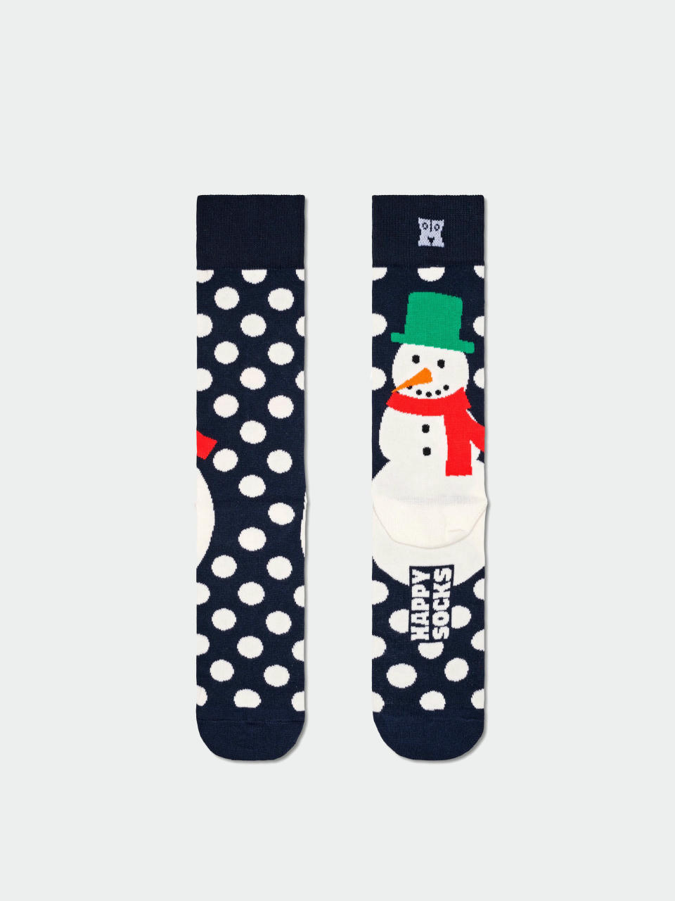 Happy Socks Jumbo Snowman Socken (navy)