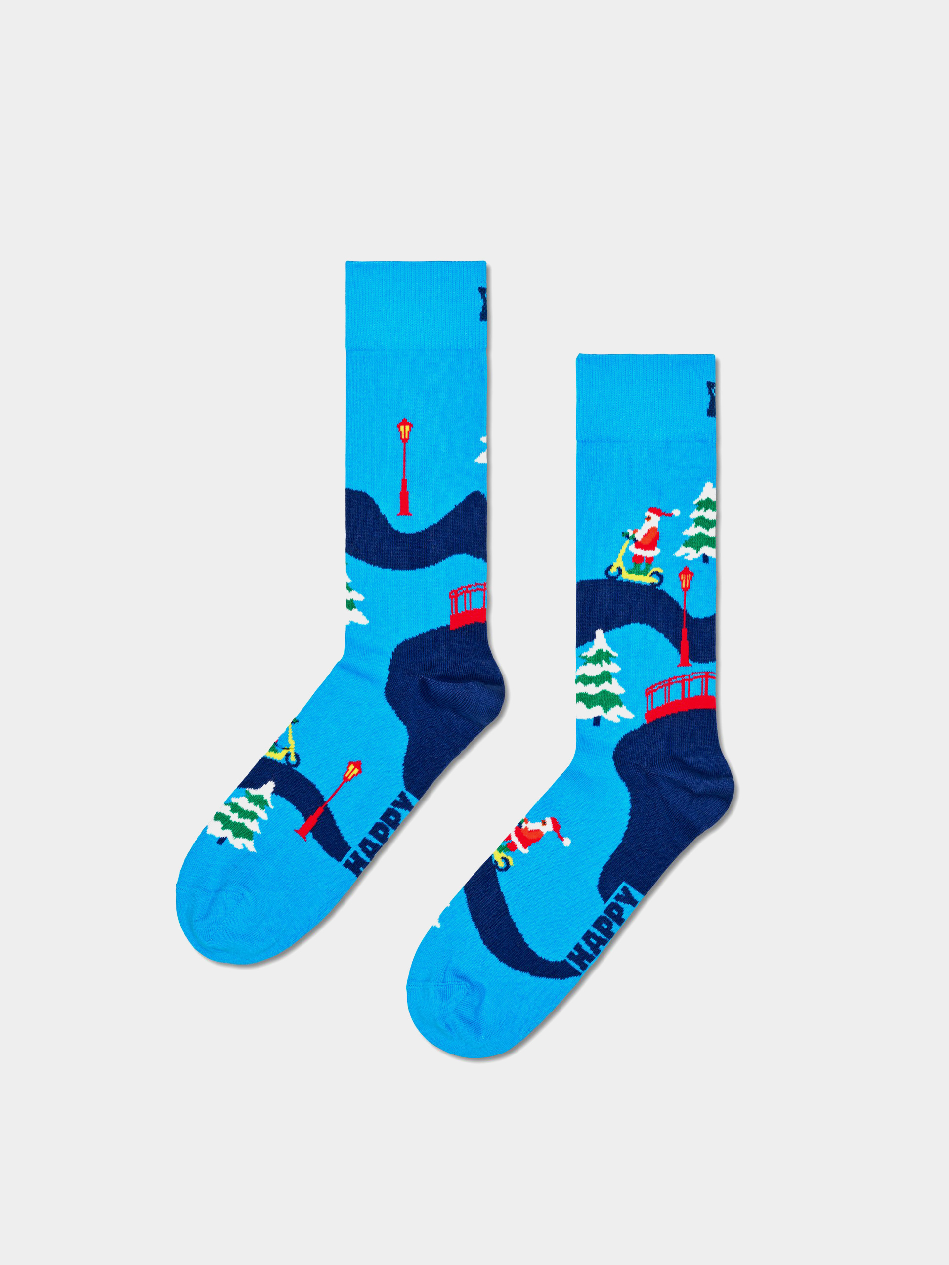 Happy Socks 4 Pack Santa's Workshops Gift Set Socken (green)