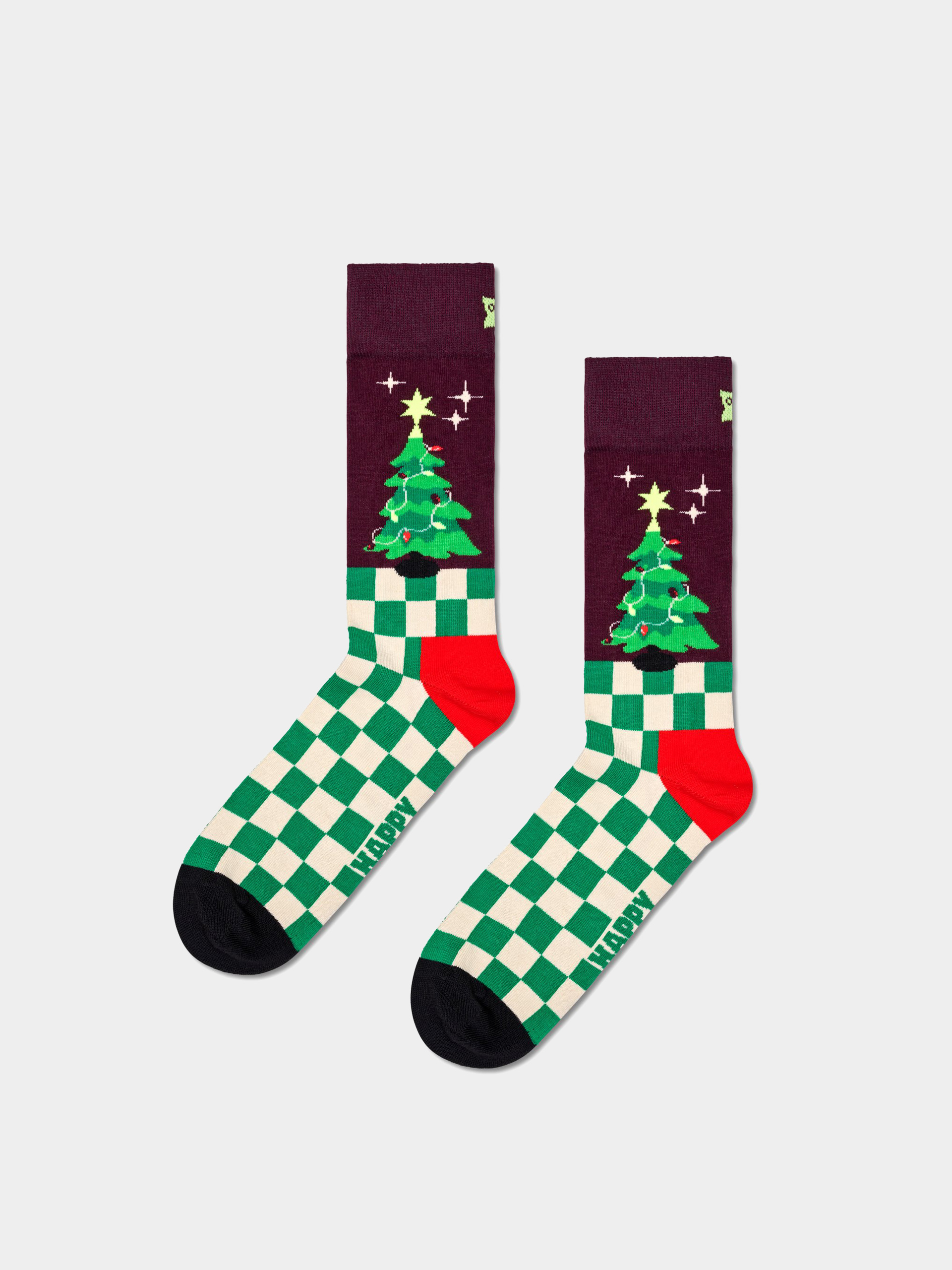 Happy Socks 4 Pack Santa's Workshops Gift Set Socken (green)