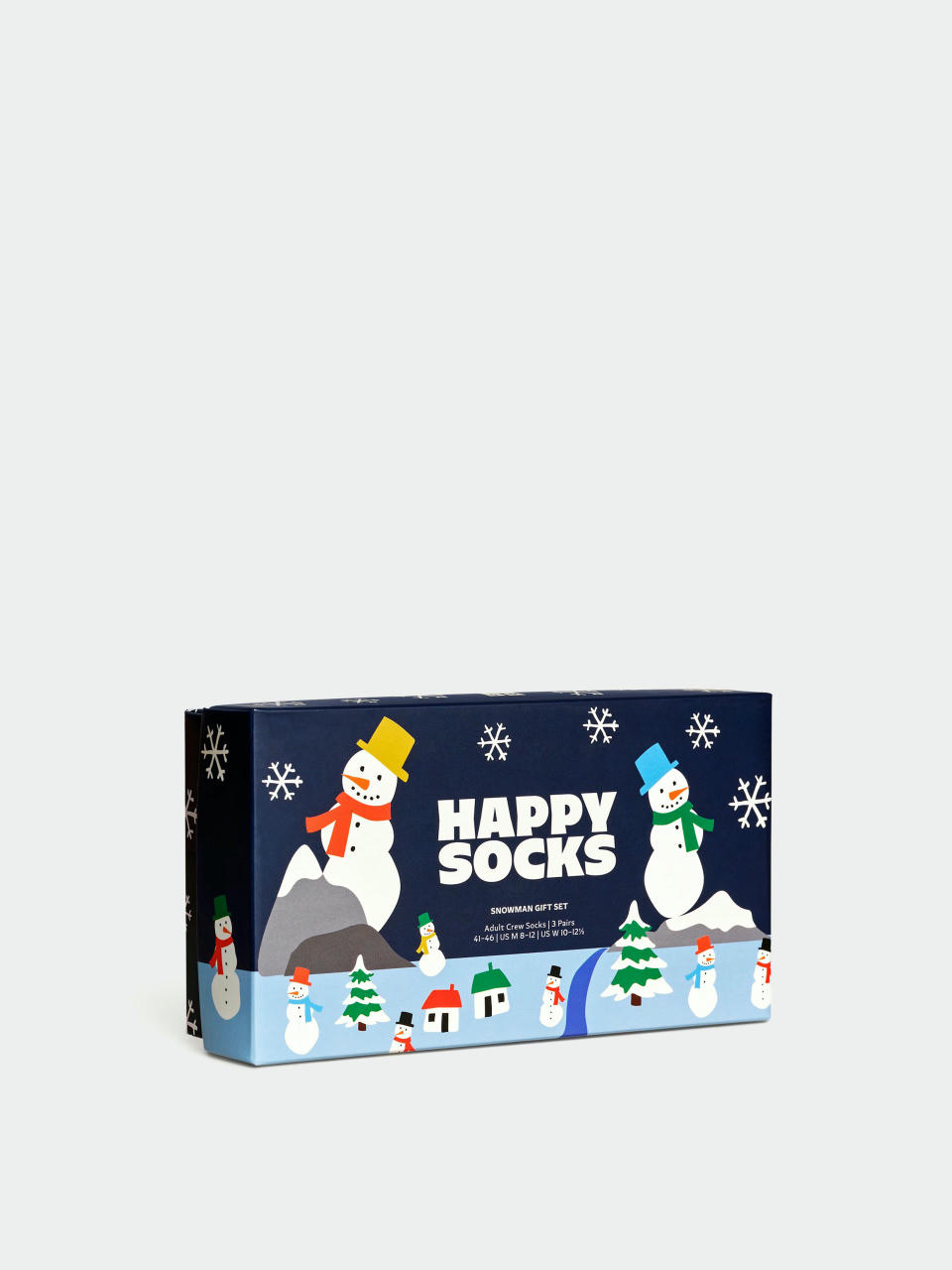Happy Socks 3 Pack Snowmans Gift Set Socks (navy)