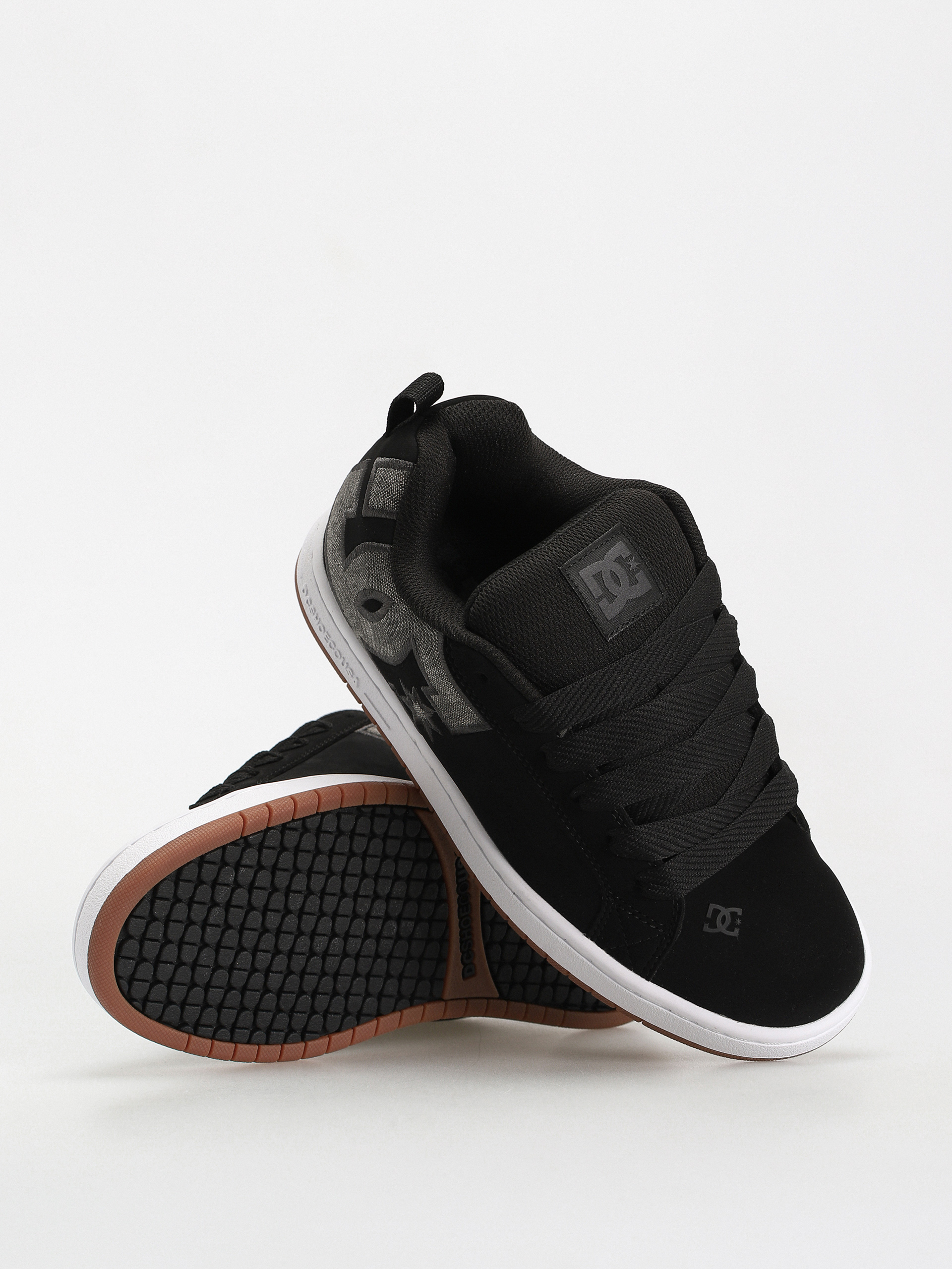 DC Court Graffik Shoes black (black wash)