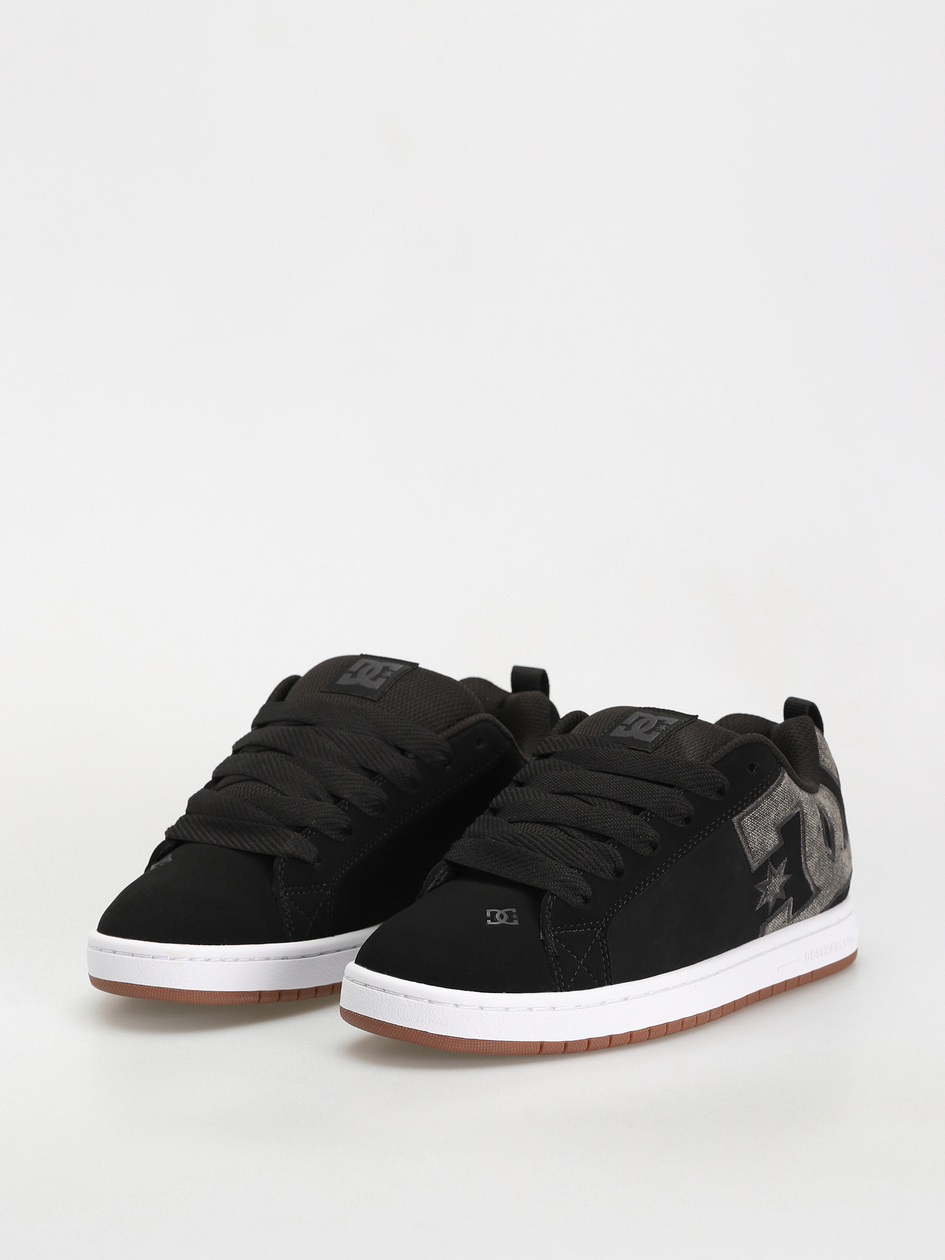 DC Court Graffik Shoes (black wash)