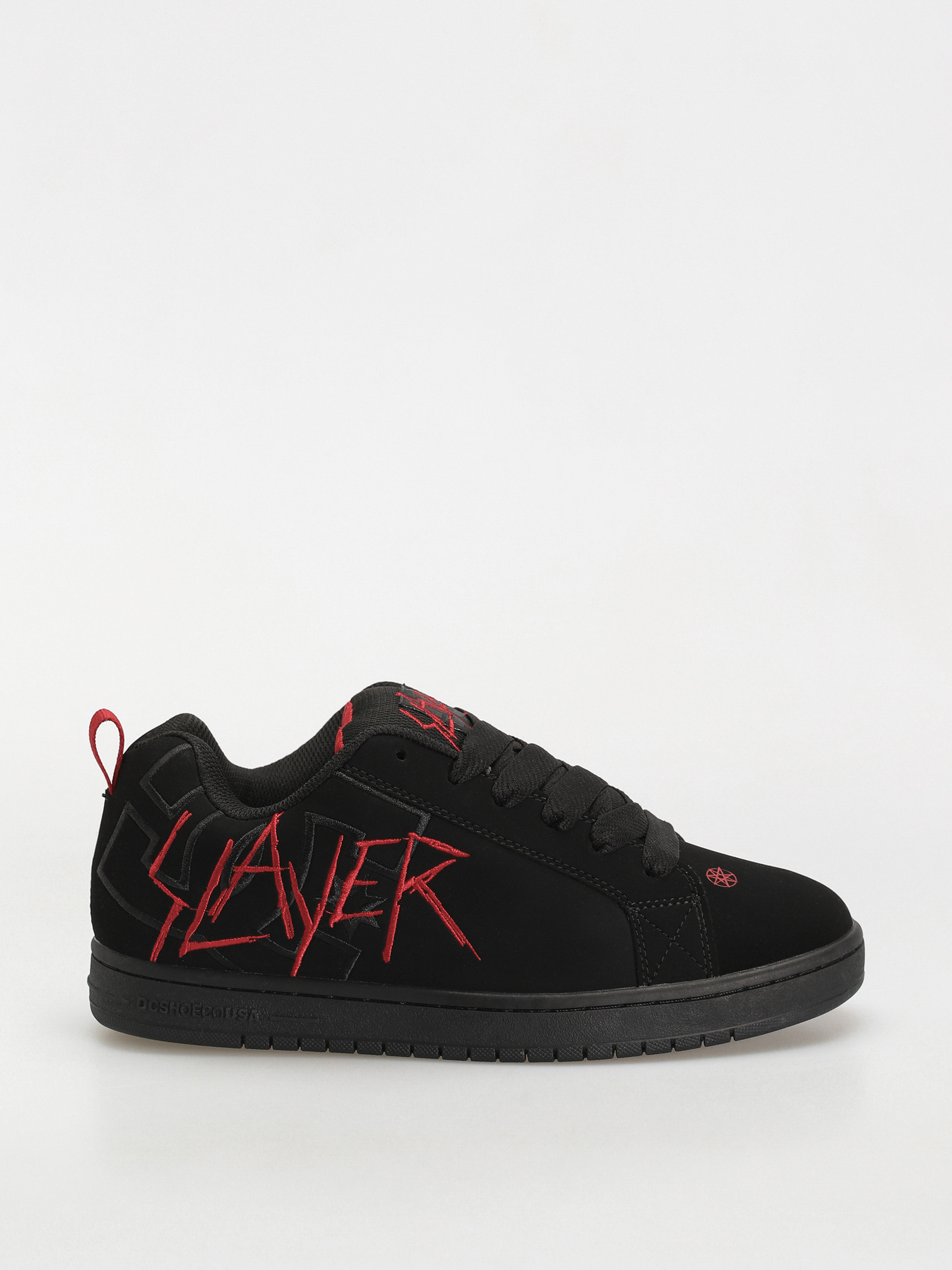 DC X Slayer Court Graffik Shoes (black/black/red)