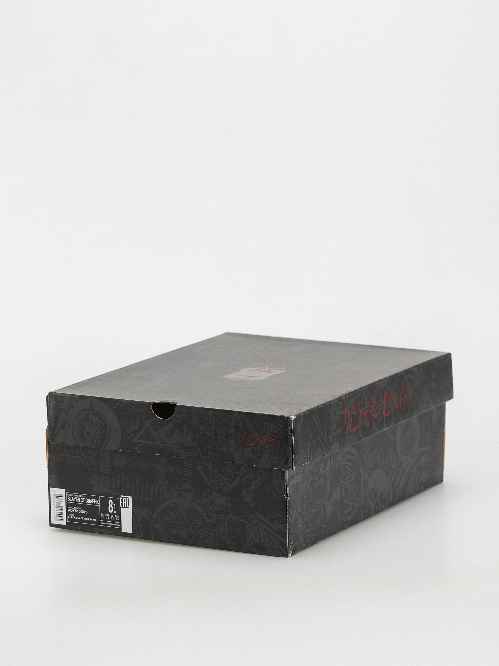 DC X Slayer Court Graffik Shoes (black/black/red)