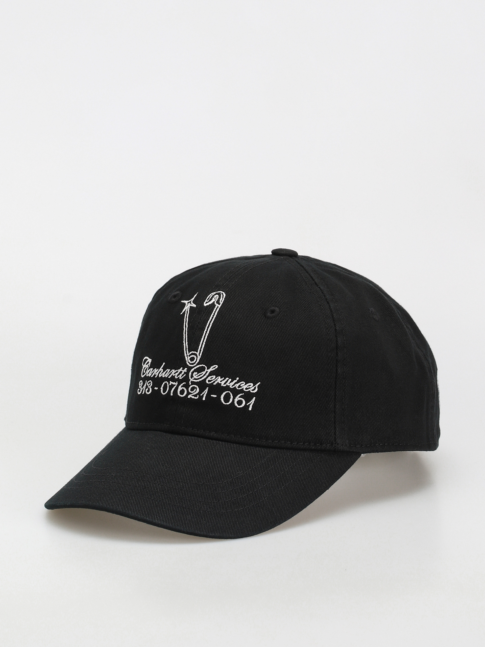 Carhartt WIP Safety Pin Cap (black/white)