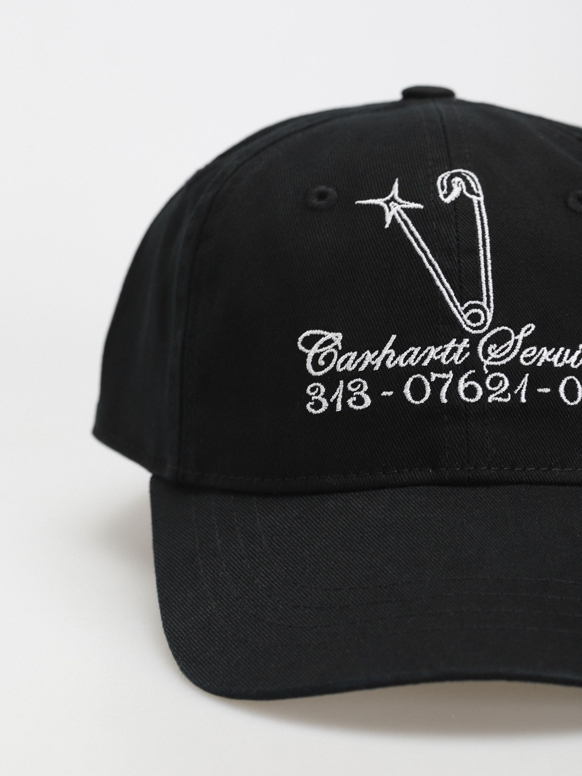 Carhartt WIP Safety Pin Cap (black/white)