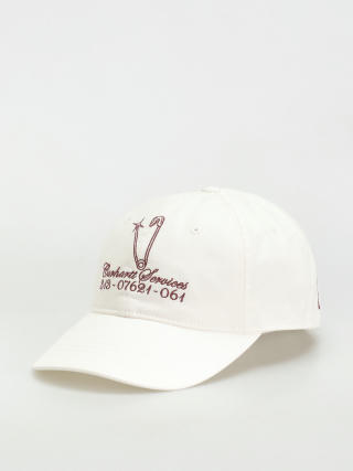 Carhartt WIP Safety Pin Cap (white/bordeaux)