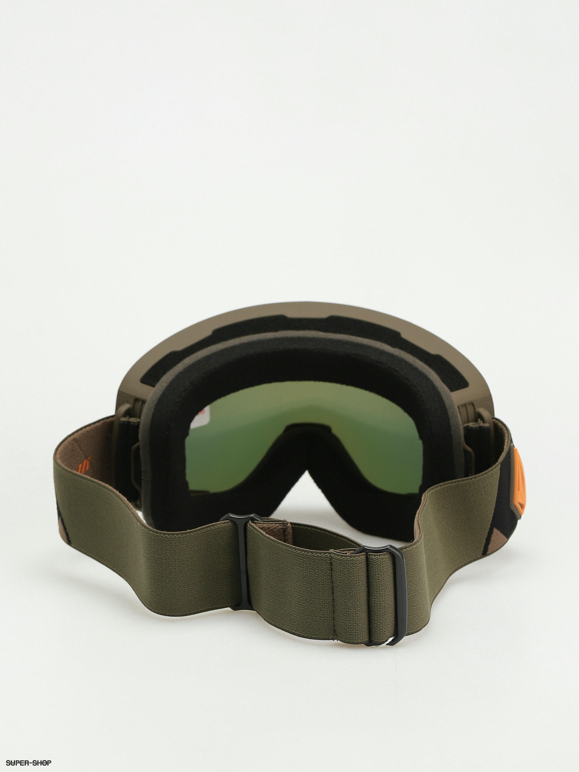 Volcom Odyssey Goggles (military/gold/red chrome+bl yellow)