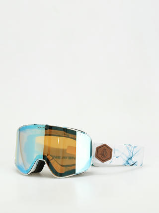 Volcom Odyssey Snowboardbrille (white ice/ice chrome+bl dark grey)