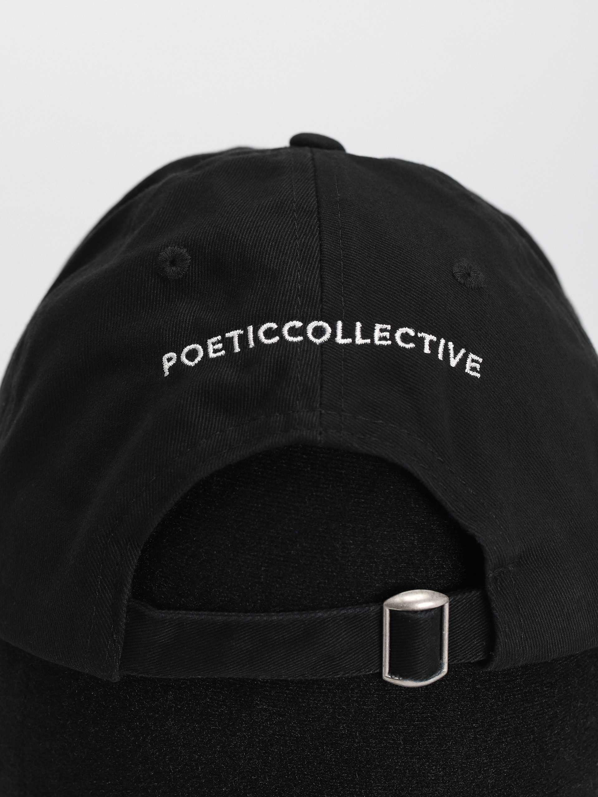 Poetic Collective Classic Cap - black (black/white)