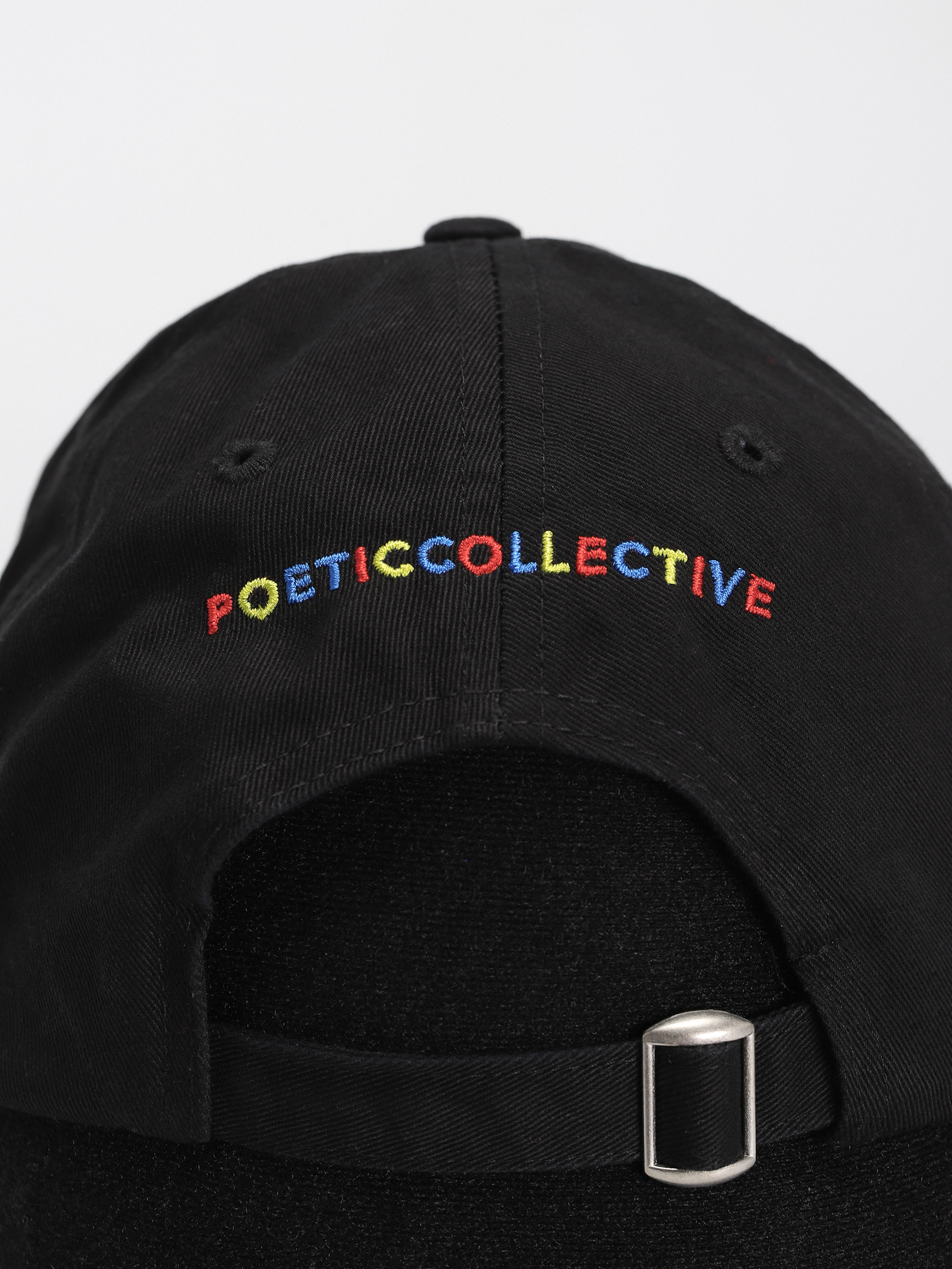 Poetic Collective Classic Cap (black/color logo)