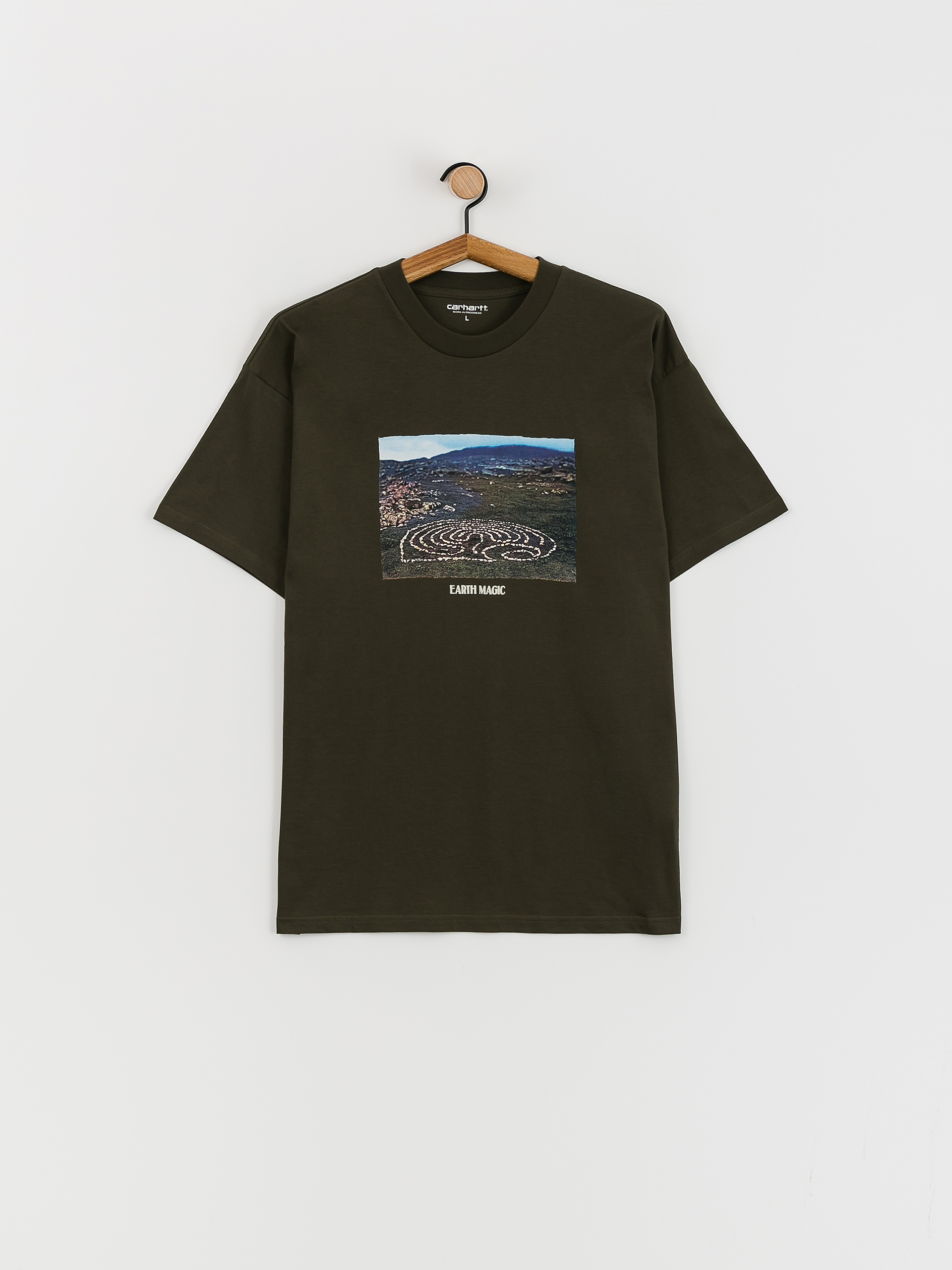 Carhartt WIP Earth Magic T-shirt - black (cypress)