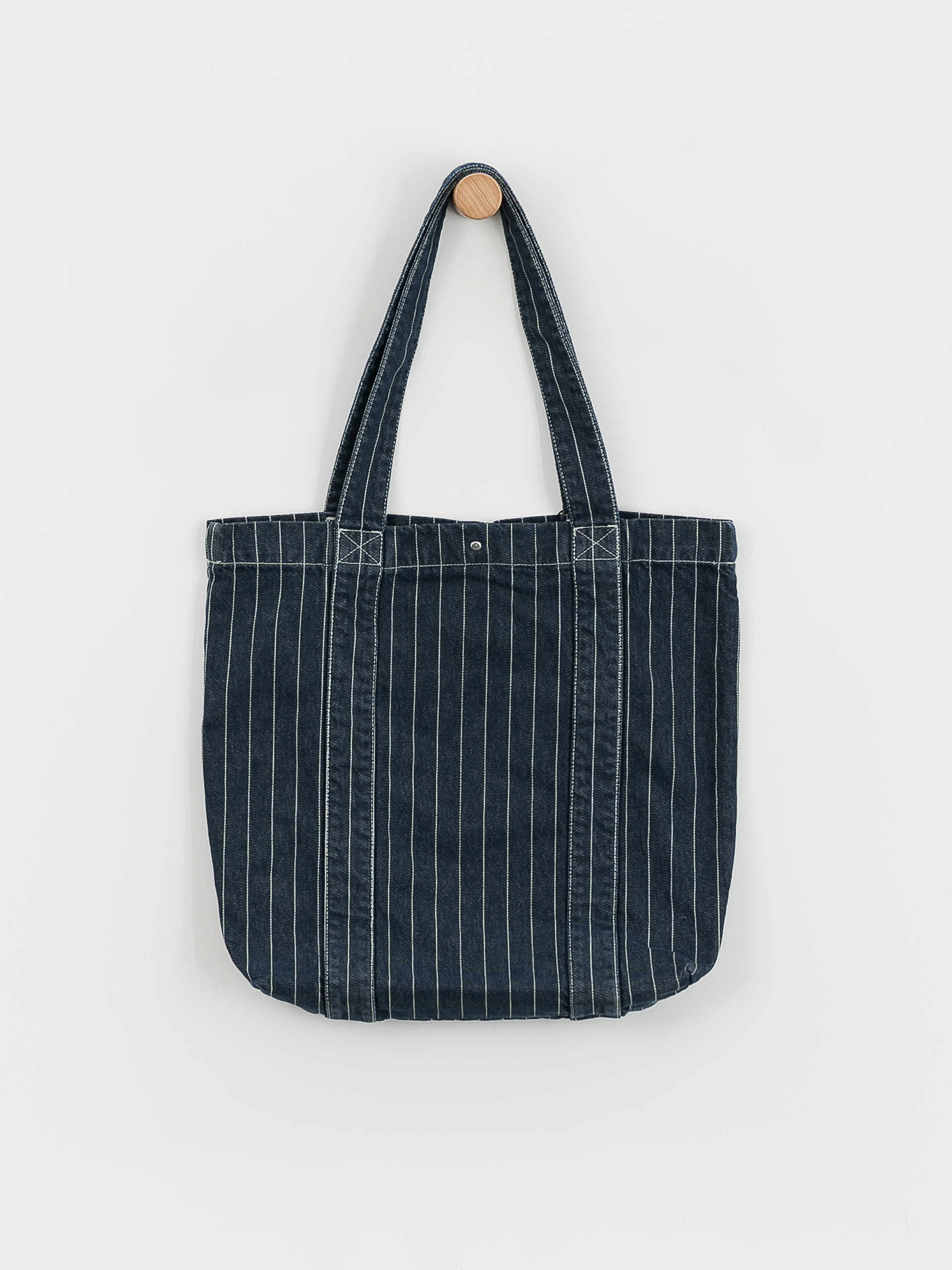 Carhartt WIP Orlean Tote Bag - navy blue (orlean stripe/blue/white)
