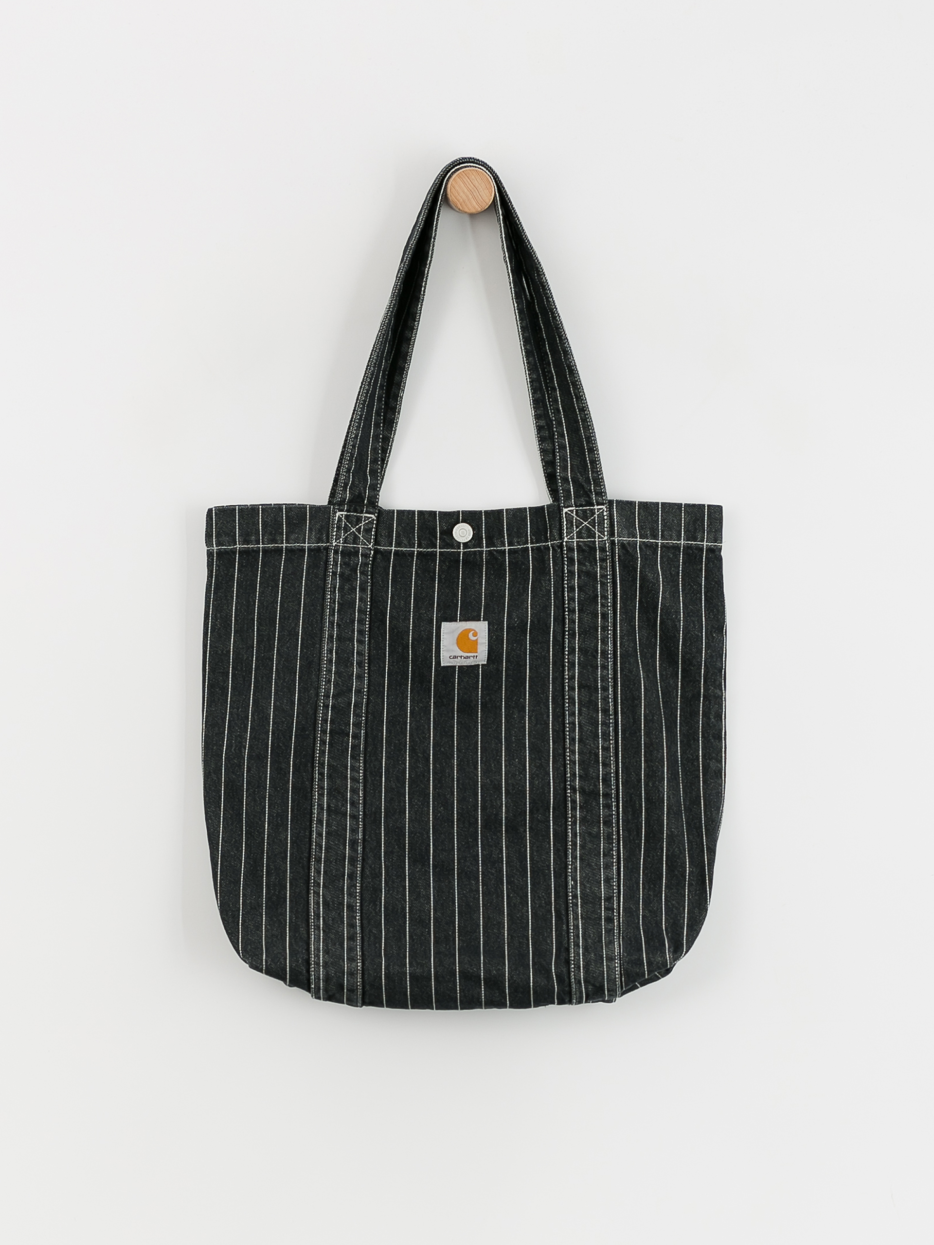 Carhartt WIP Orlean Tote Bag - black (orlean stripe/black/white)
