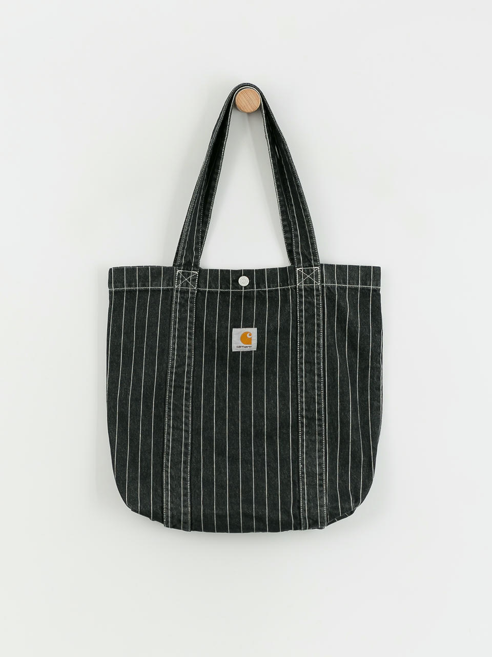 Carhartt WIP Orlean Tote Bag (orlean stripe/black/white)