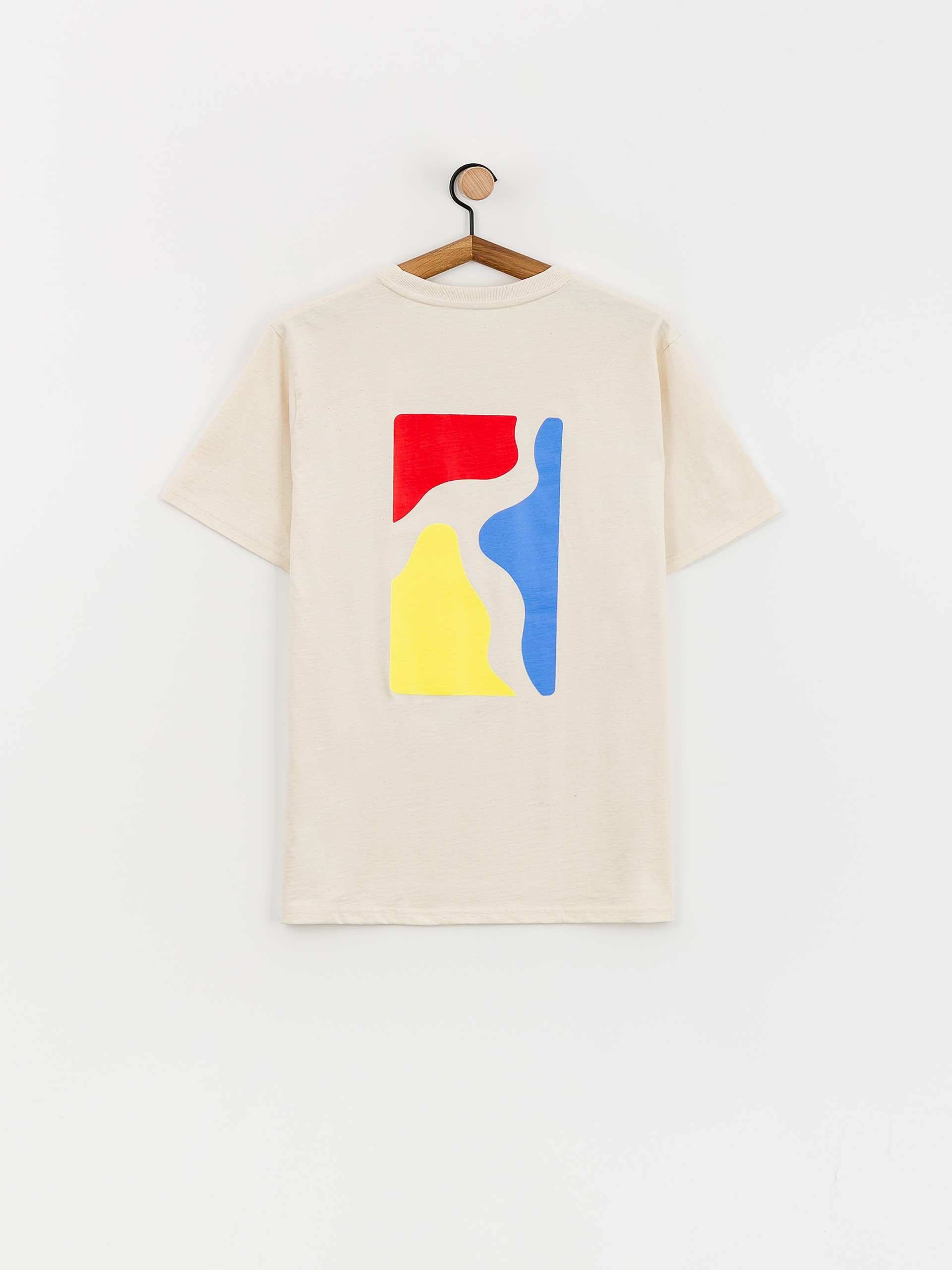 Poetic Collective Color Logo T-shirt (natural white)